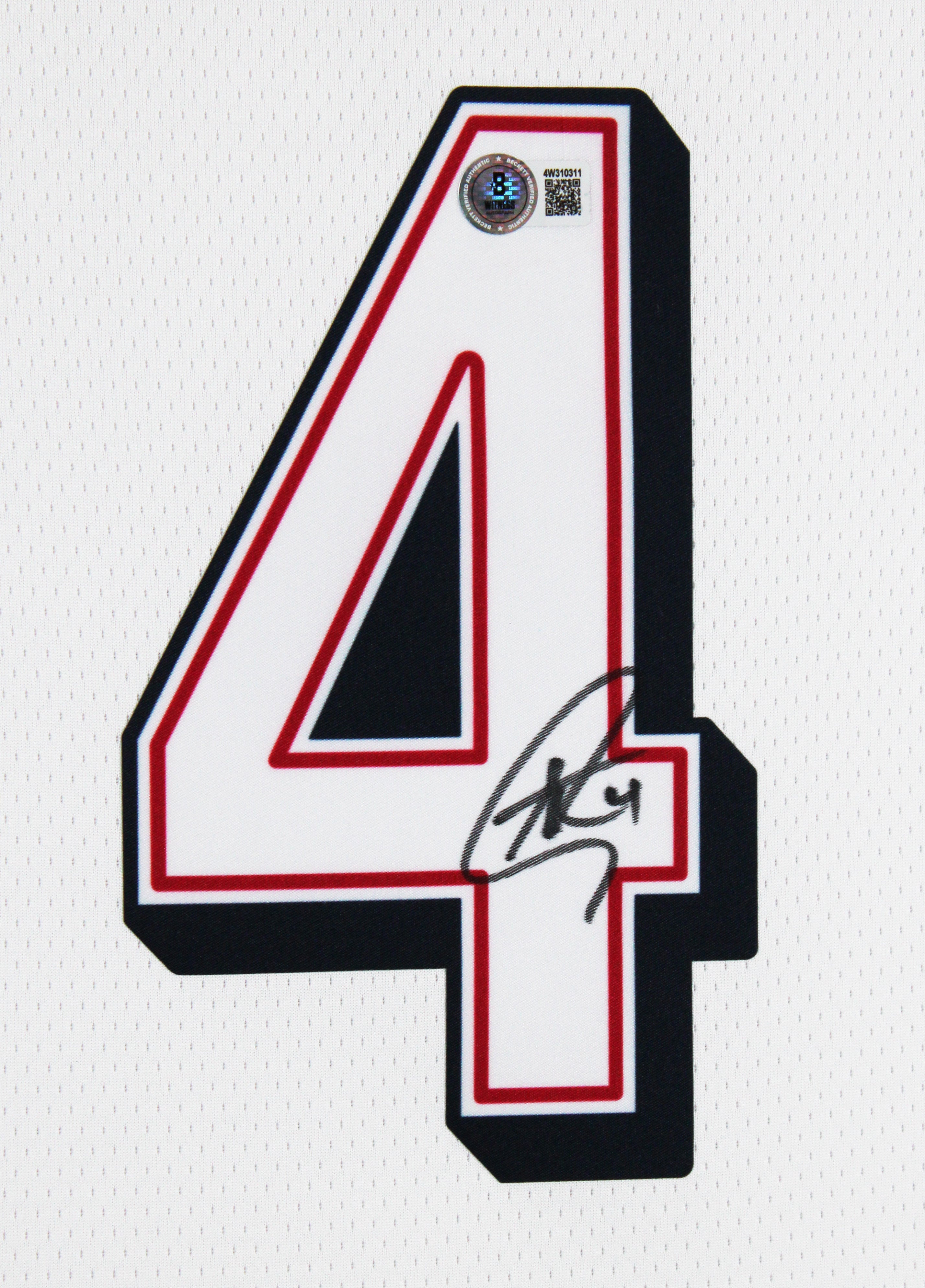 Warriors Stephen Curry Signed Team USA White Nike Swingman Framed Jersey BAS