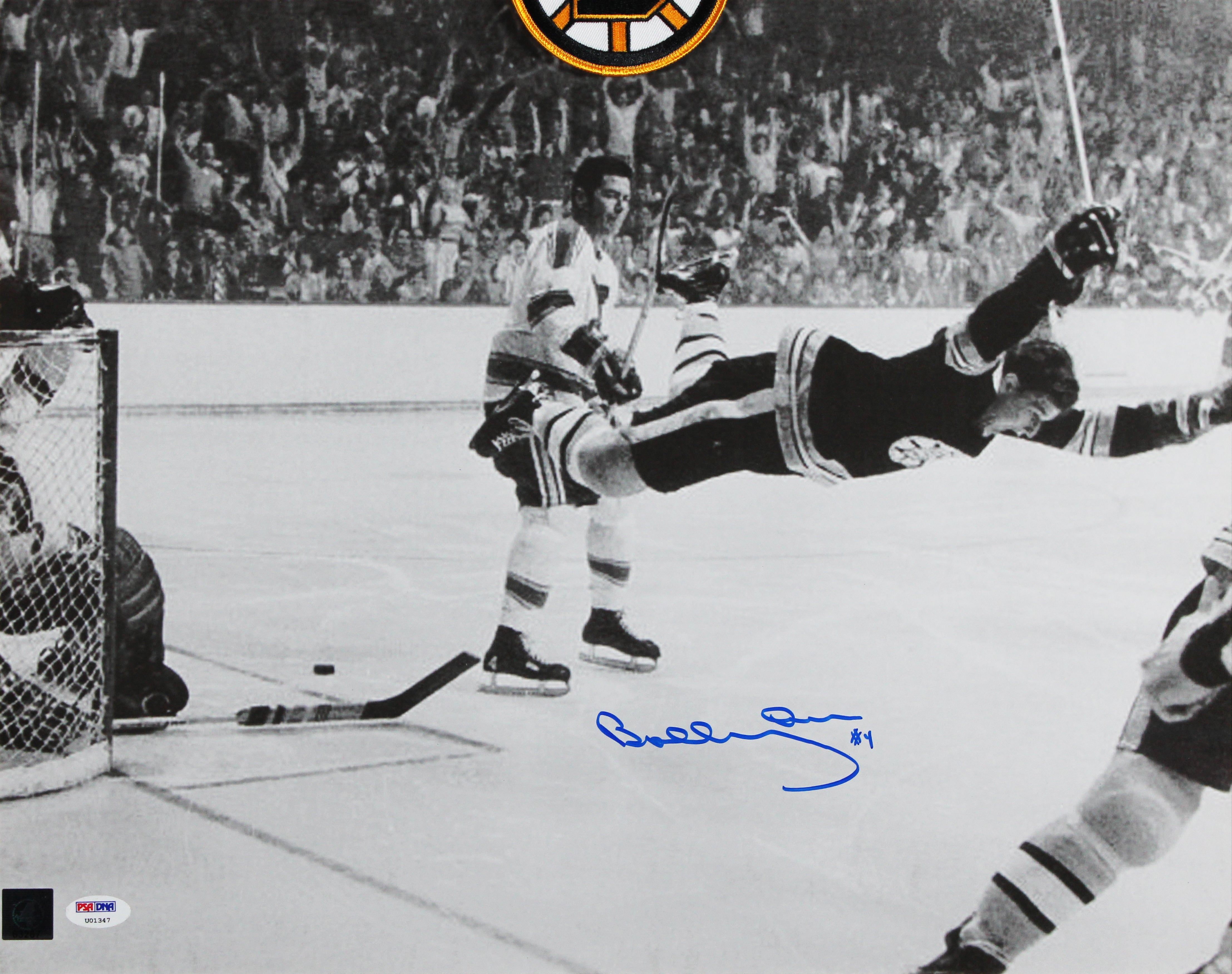 Bruins Bobby Orr Authentic Signed 16x20 Framed Photo Auto Graded 10! PSA #U01347