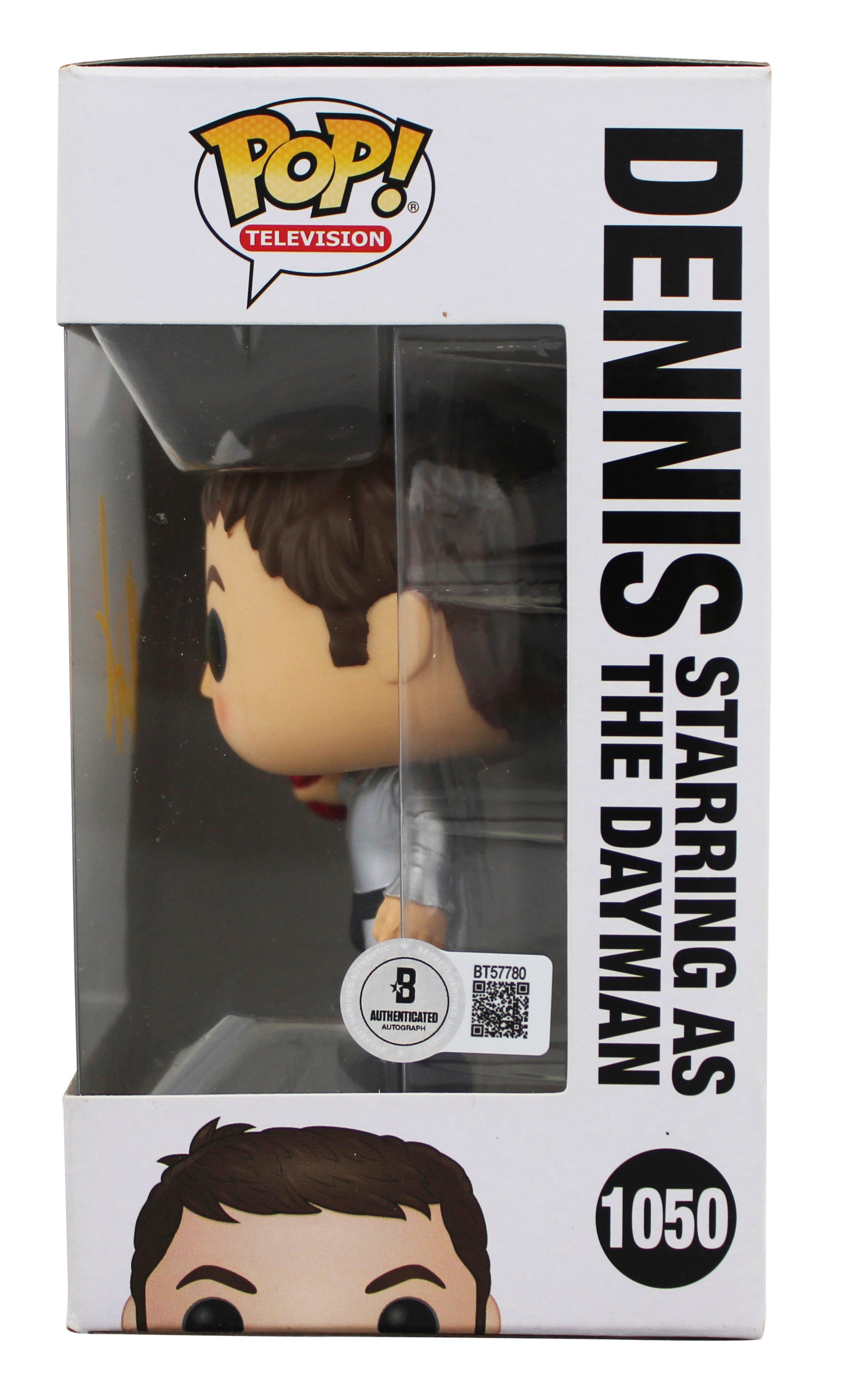 Glenn Howerton It's Always Sunny Signed Dennis #1050 Funko Pop Vinyl Figure BAS