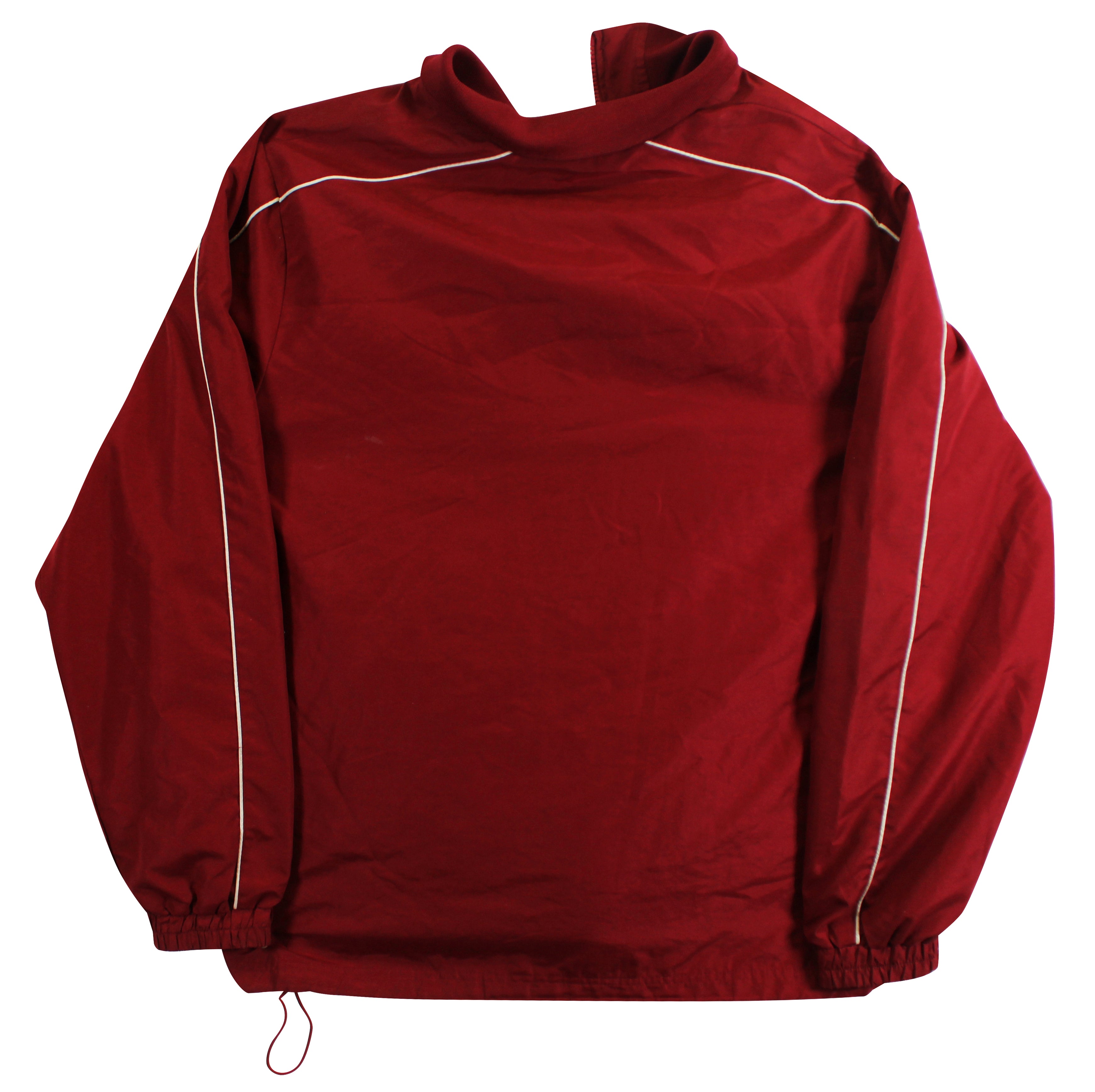 Oklahoma Bob Stoops Signed Maroon Gill Sports Windbreaker BAS Wit #2W701841
