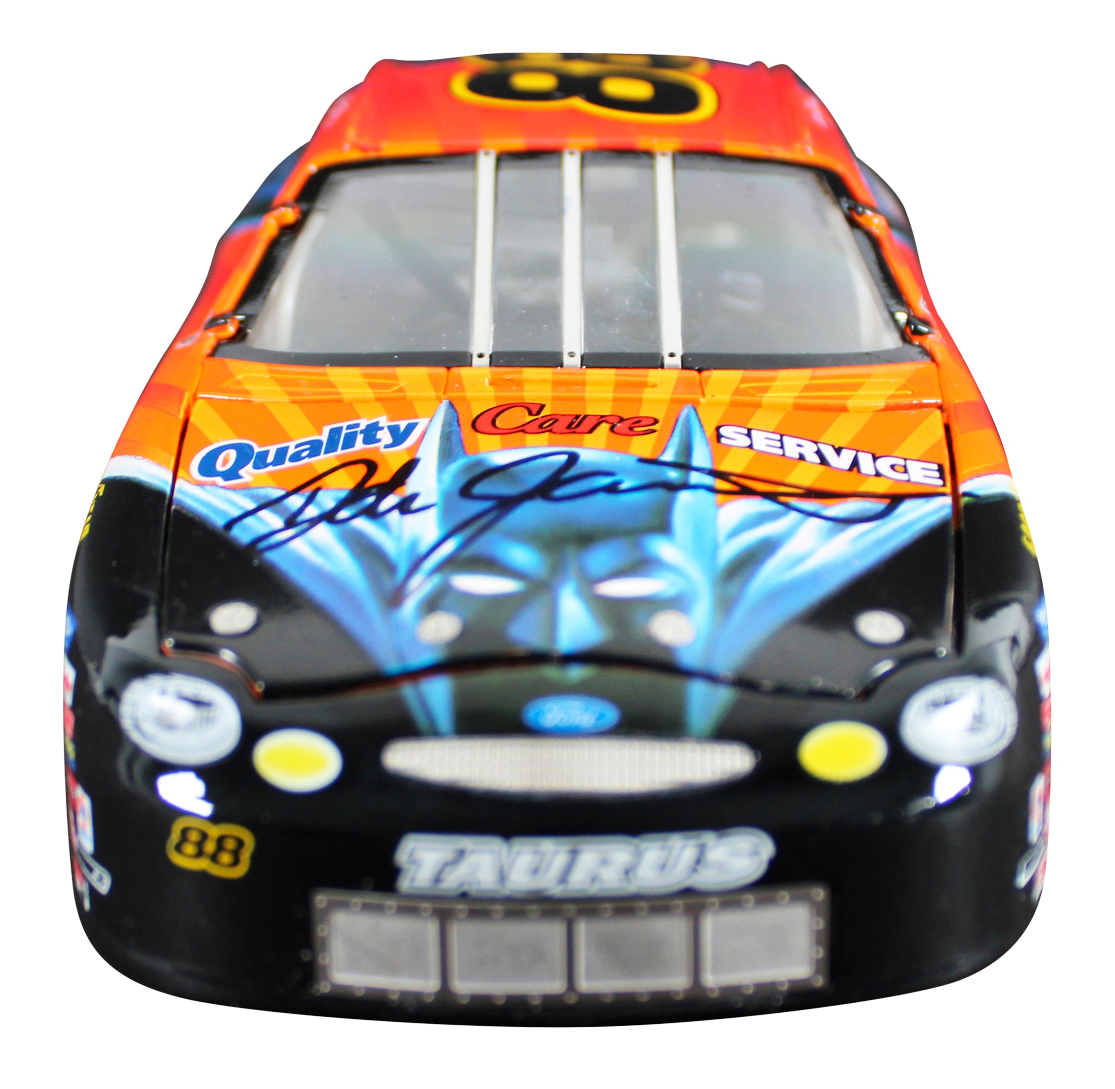 Dale Jarrett Signed 1998 Batman Ford Taurus 1:24 Scale Die Cast Car BAS #BT57800