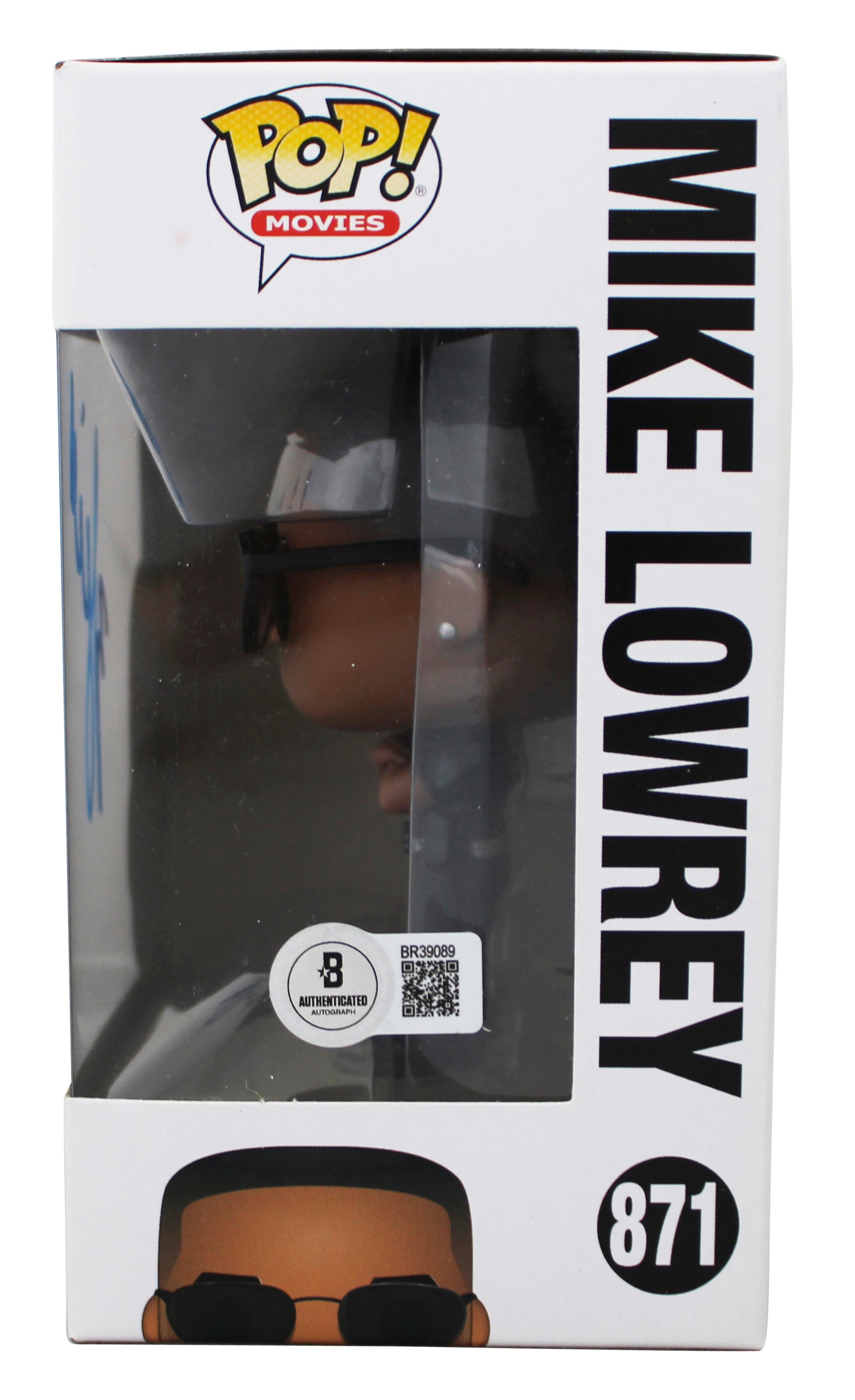 Will Smith Bad Boys Signed Mike Lowrey #871 Funko Pop Vinyl Figure BAS #BR39089
