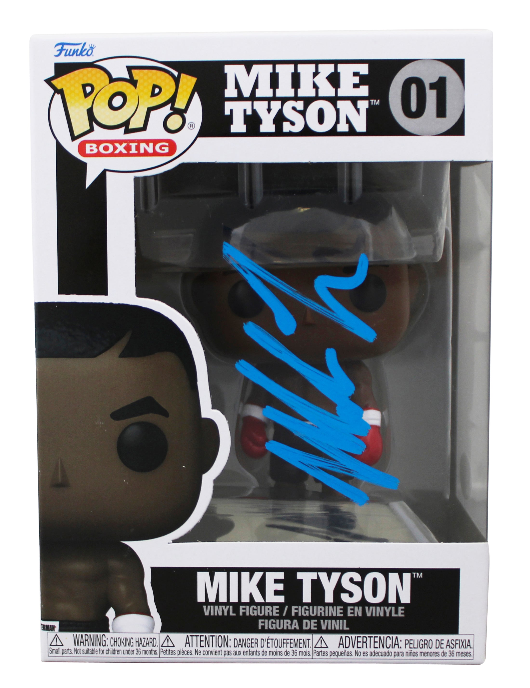 Mike Tyson Authentic Signed #01 Funko Pop Vinyl Figure Autographed JSA #CF51287