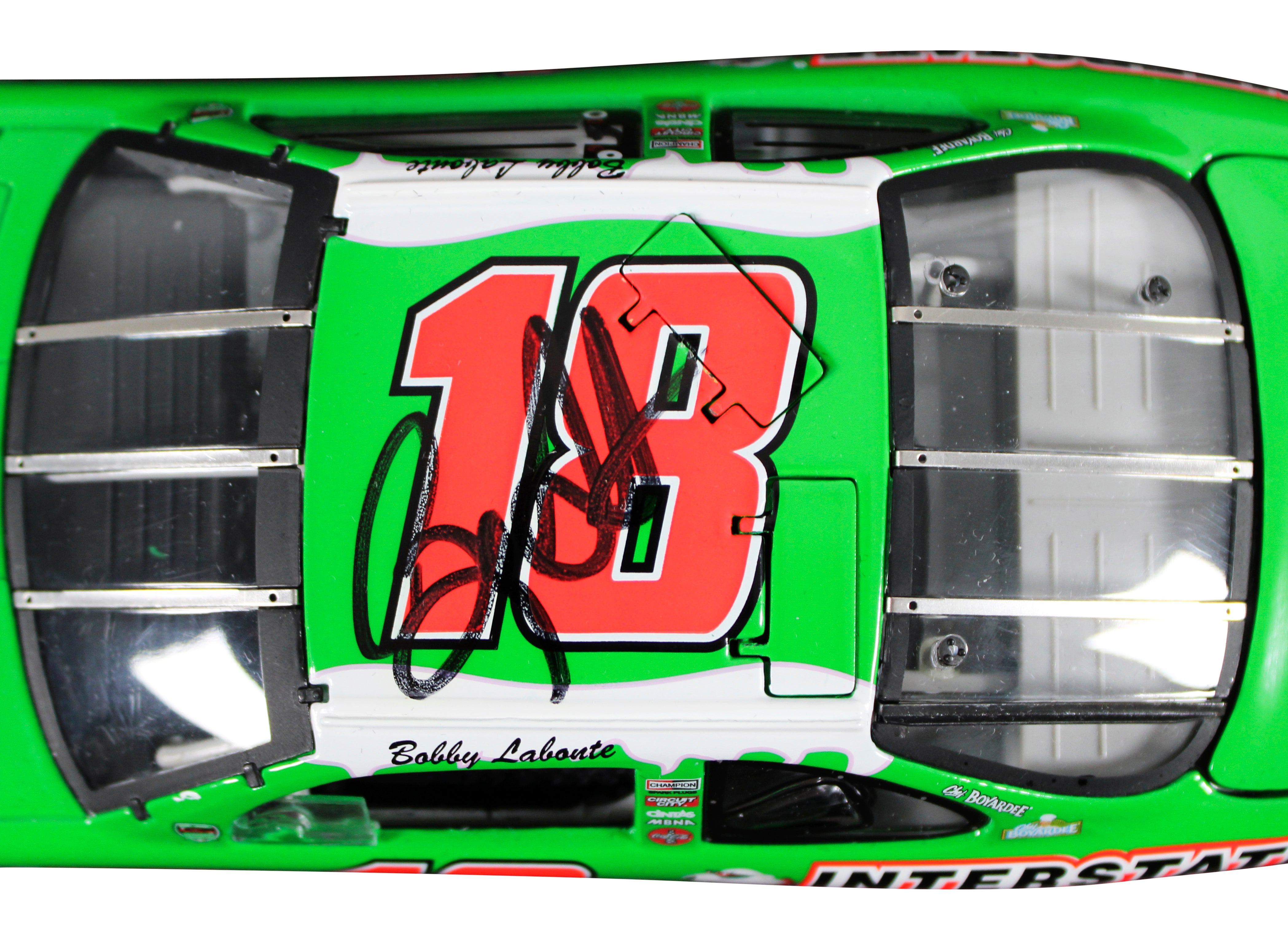 Bobby Labonte NASCAR Signed 2001 Grand Prix 1:24 Scale Die Cast Car BAS #BT57801