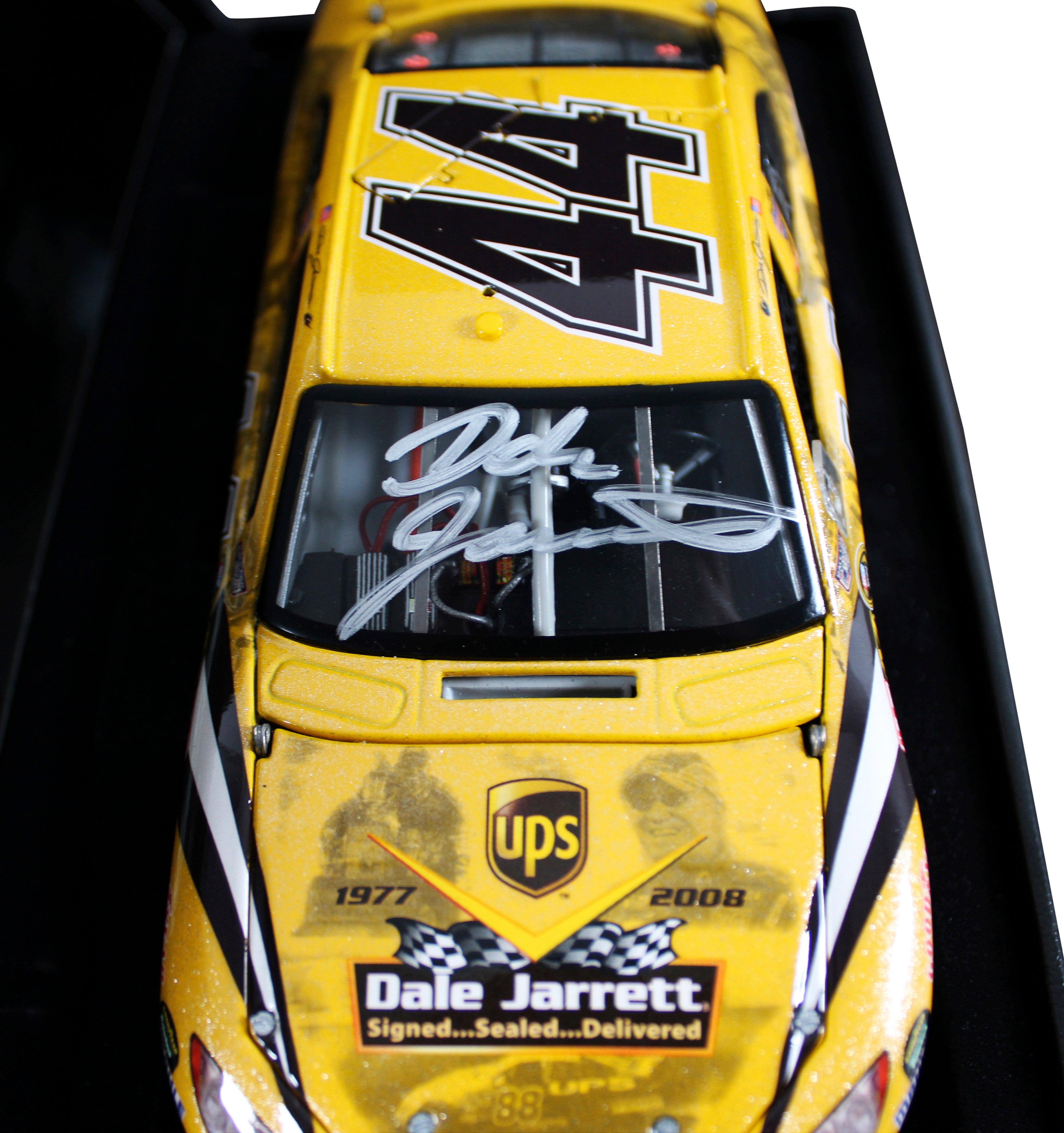 Dale Jarrett Signed Elite 2008 Toyota Camry 1:24 Scale Die Cast Car BAS #BT57802