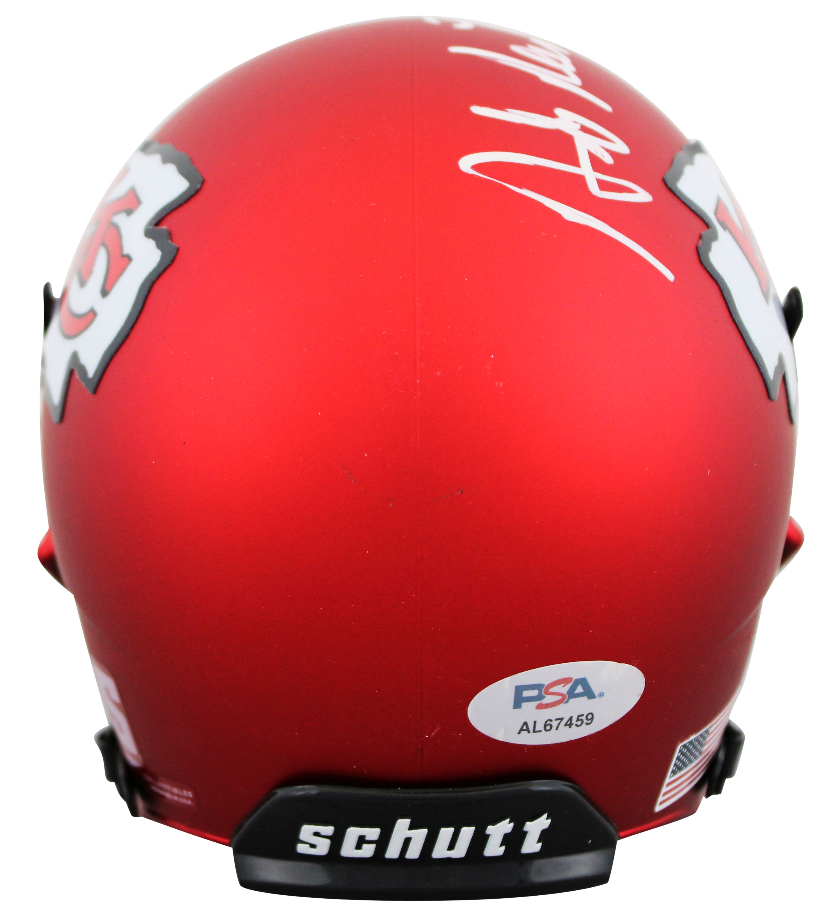Chiefs Andy Reid Authentic Signed Schutt Mini Helmet PSA/DNA #AL67459