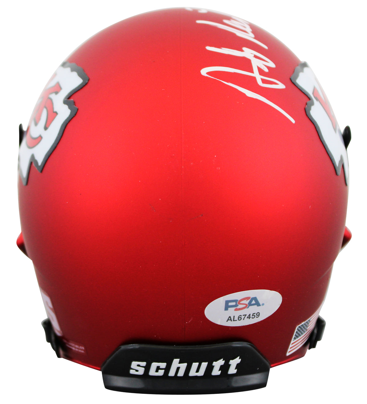 Chiefs Andy Reid Authentic Signed Schutt Mini Helmet PSA/DNA #AL67459