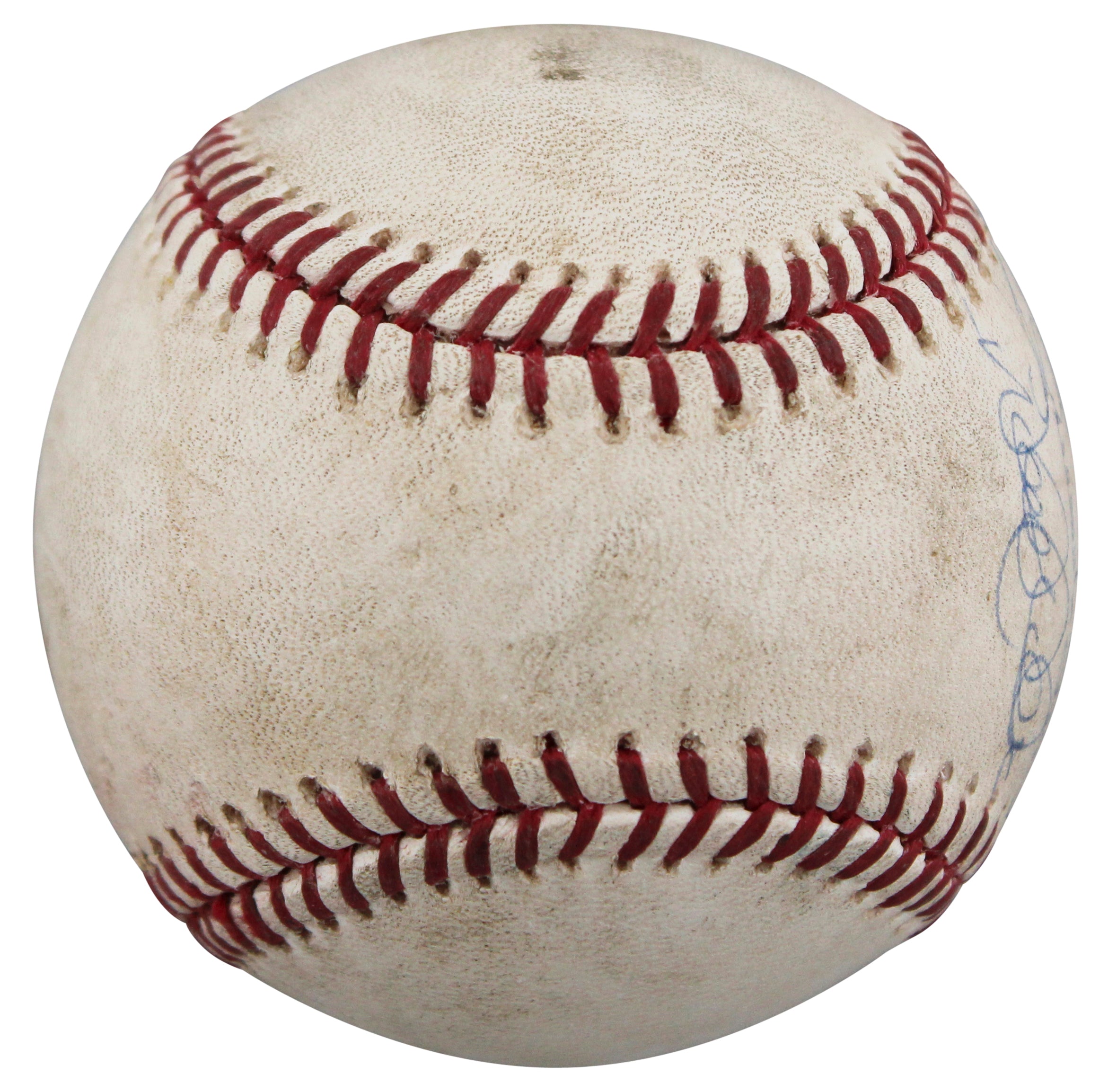 Yankees (3) Jeter, Rivera & Girardi Authentic Signed Game Used Baseball Steiner