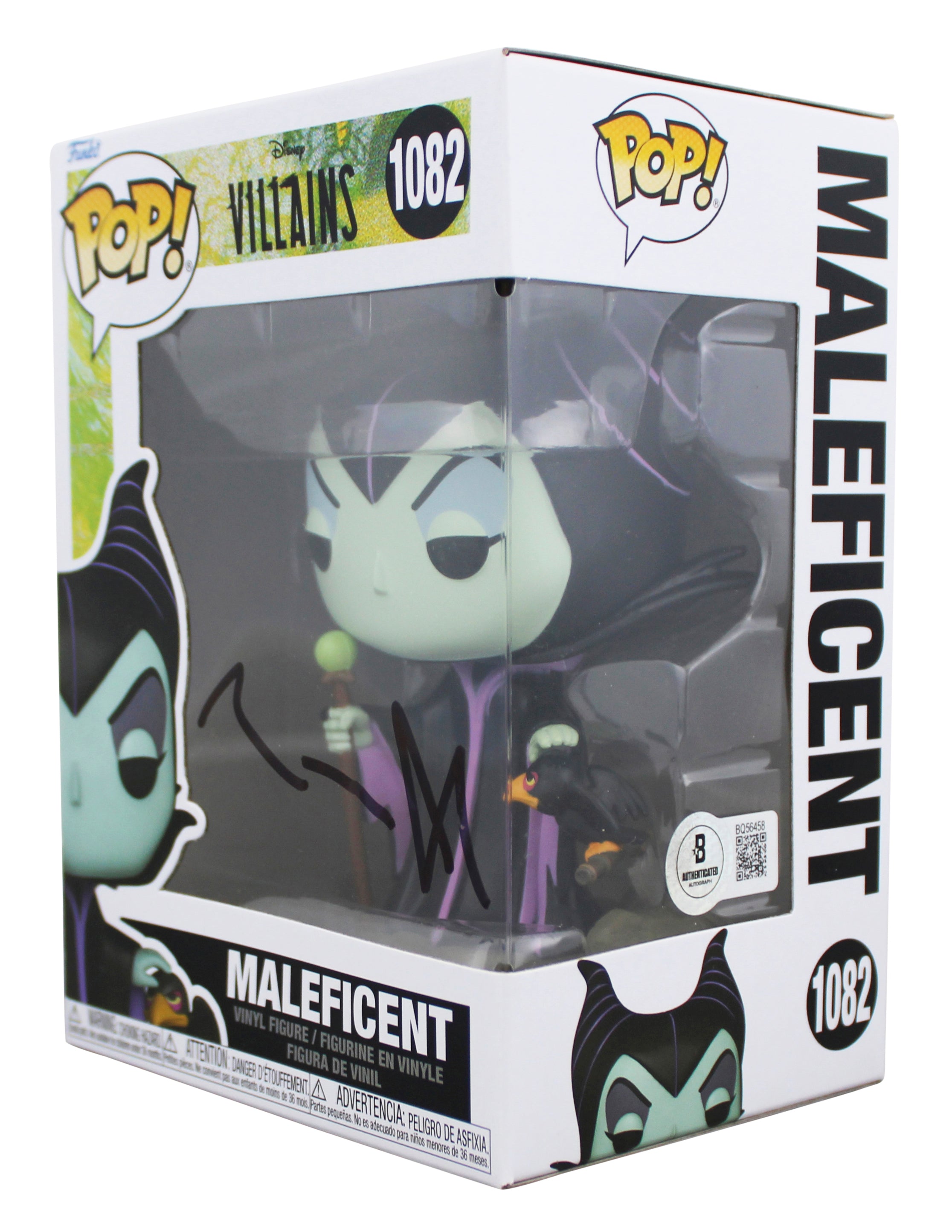 Angelina Jolie Maleficent Signed #1082 Funko Pop Vinyl Figure BAS #BQ56458