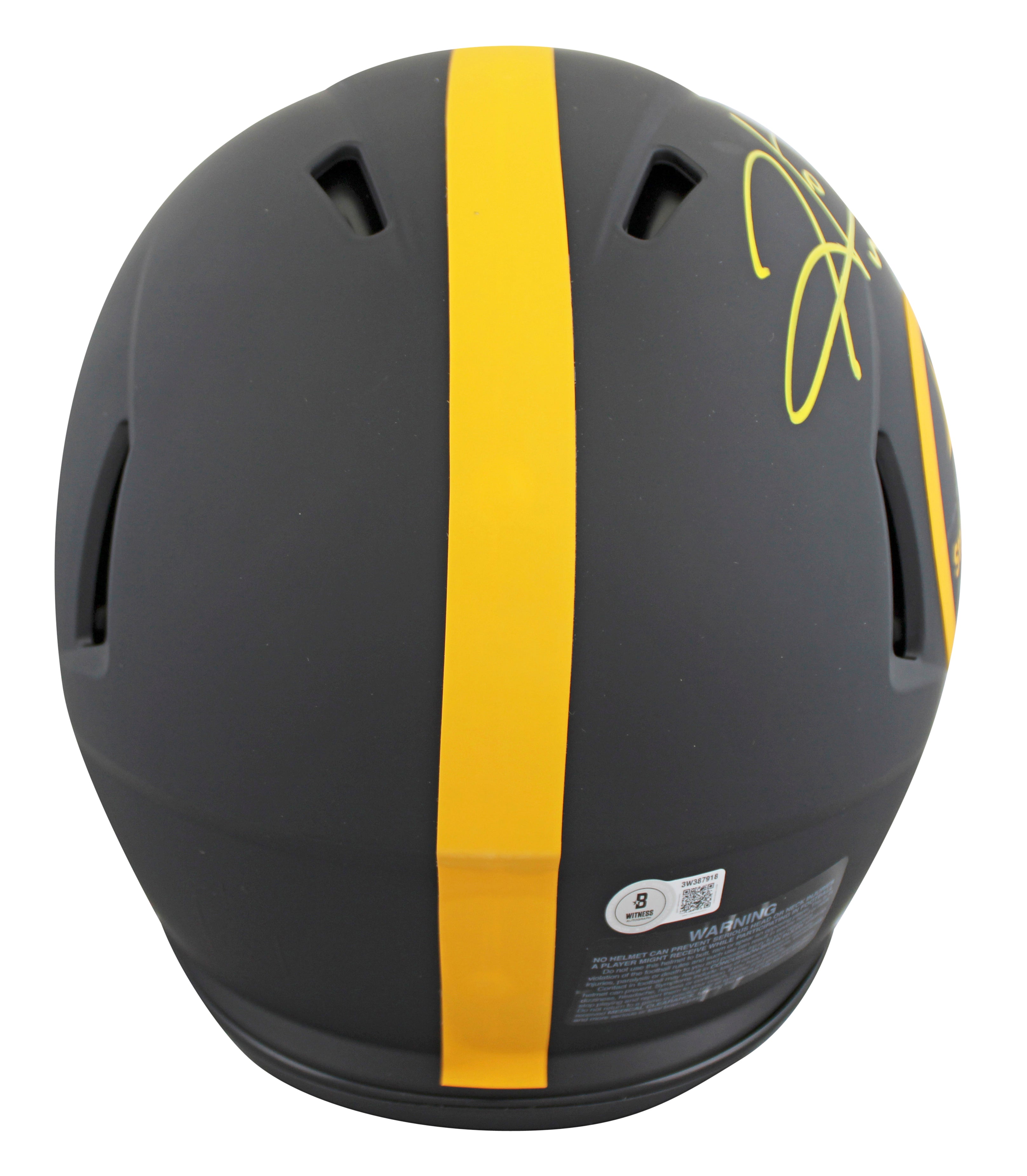 Steelers Hines Ward "SB MVP" Signed Eclipse F/S Speed Proline Helmet w/ Case BAS