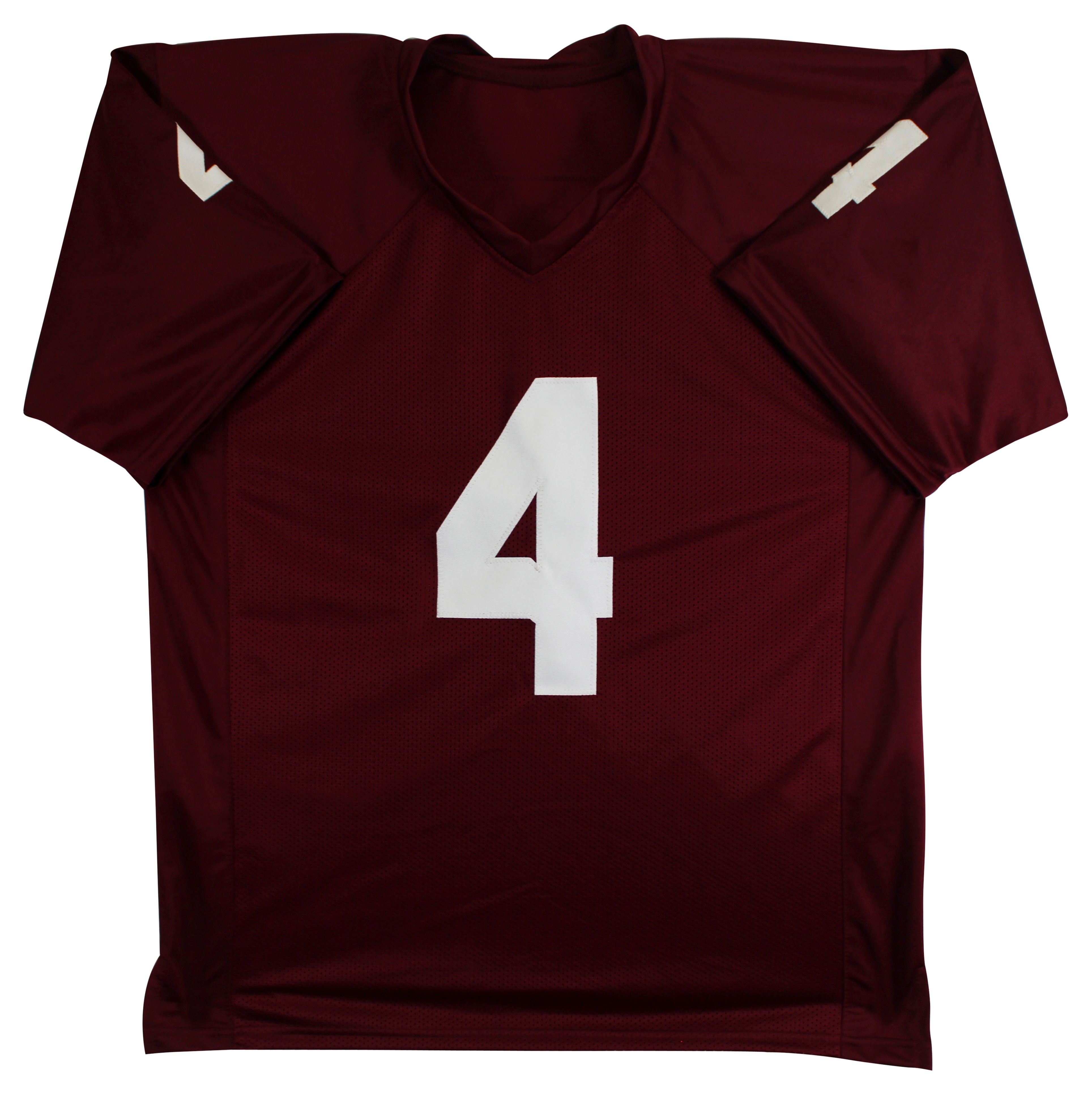 Texas A&M Rueben Owens II Signed Maroon Pro Style Jersey BAS Witnessed #4W040909