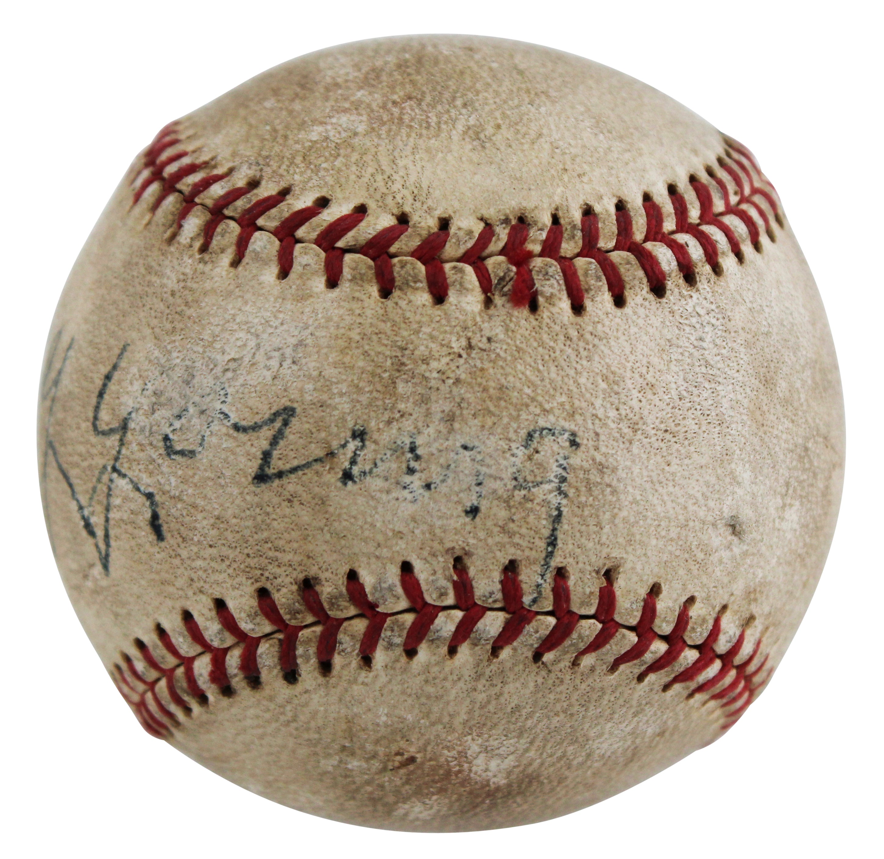 Cy Young Authentic Signed Official Interstate League Baseball BAS #AE41576