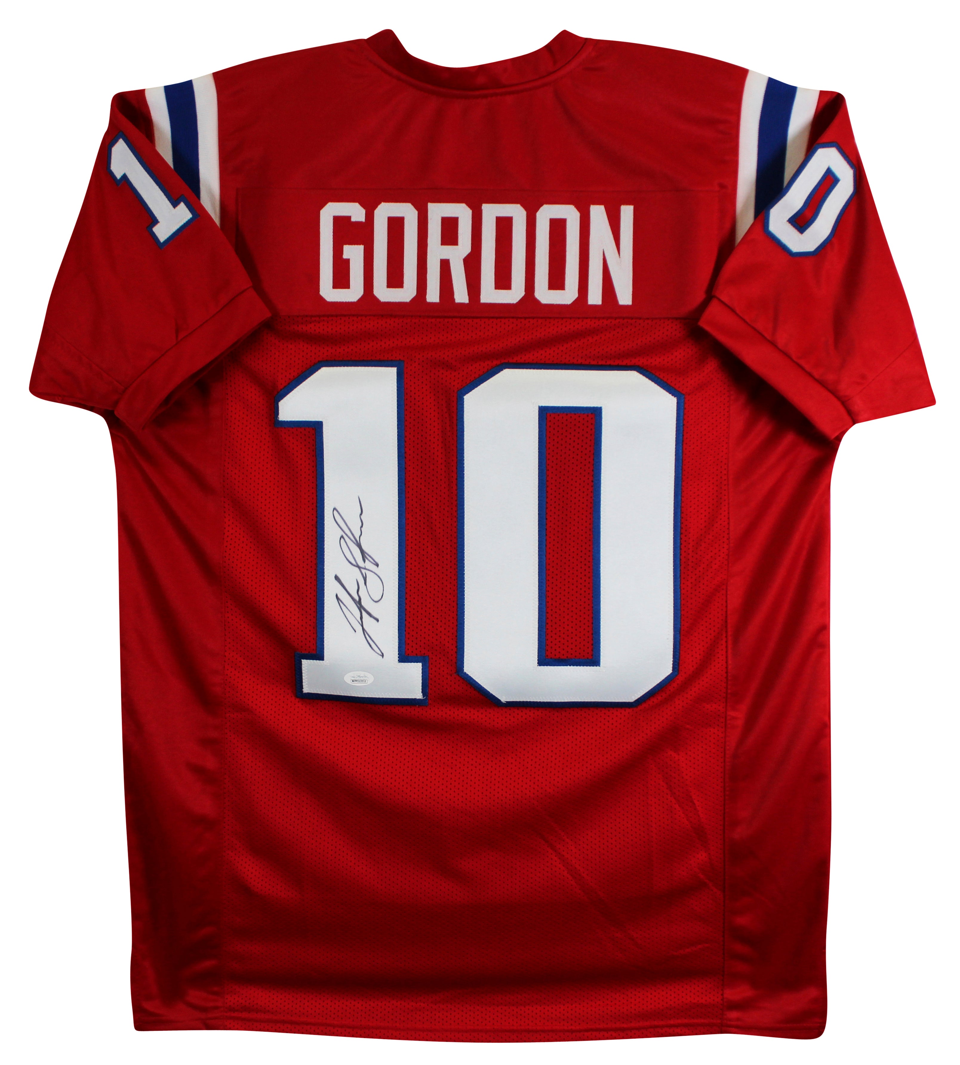 Josh Gordon Authentic Signed Red Pro Style Jersey Autographed JSA #WPP212211