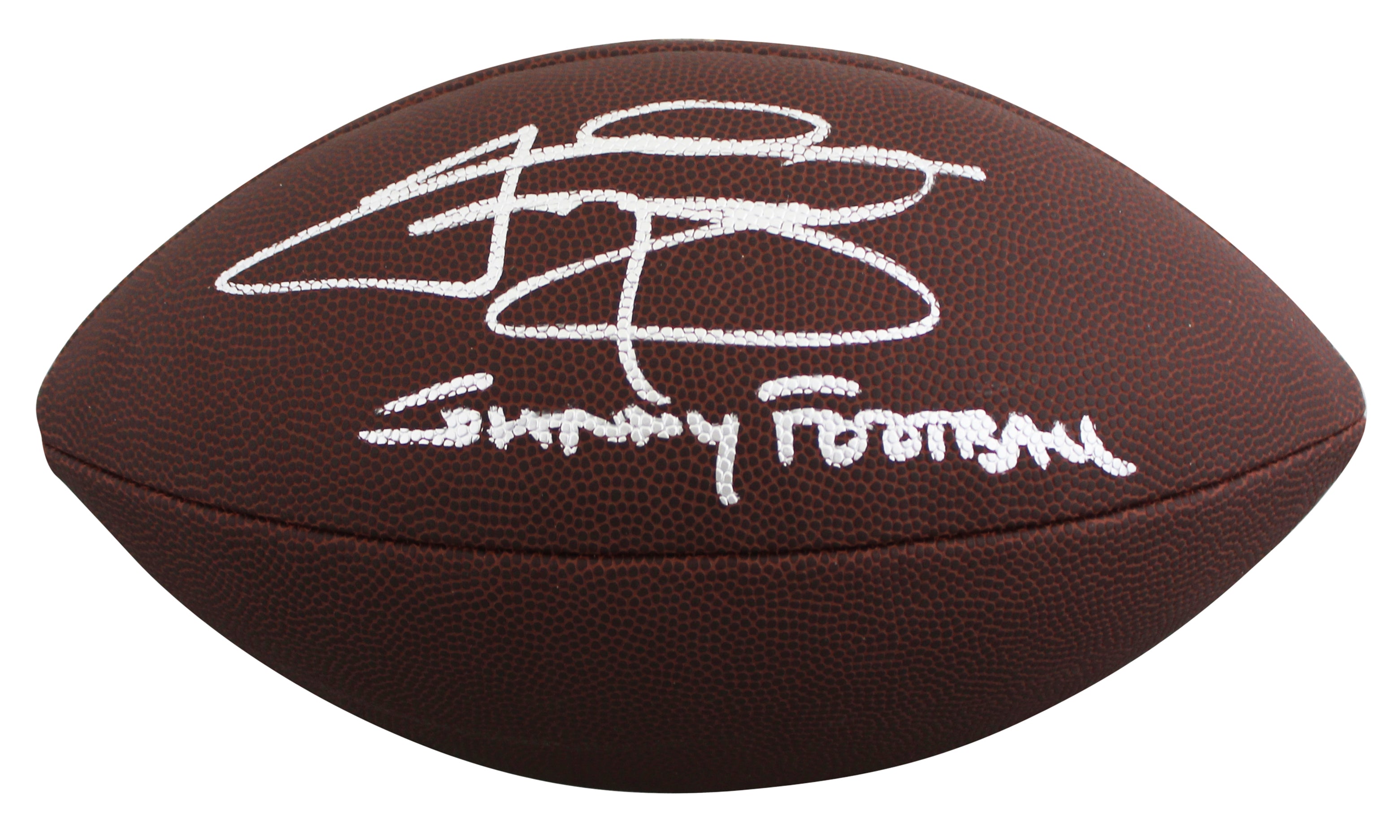 Texas A&M Johnny Manziel "Johnny Football" Signed Football W/ Case BAS Witness