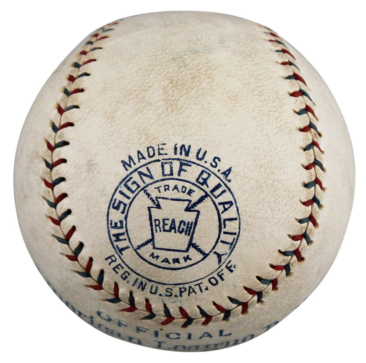 Tigers Ty Cobb Signed 1925 B. Bancroft Johnson Reach OAL Baseball JSA #YY52491