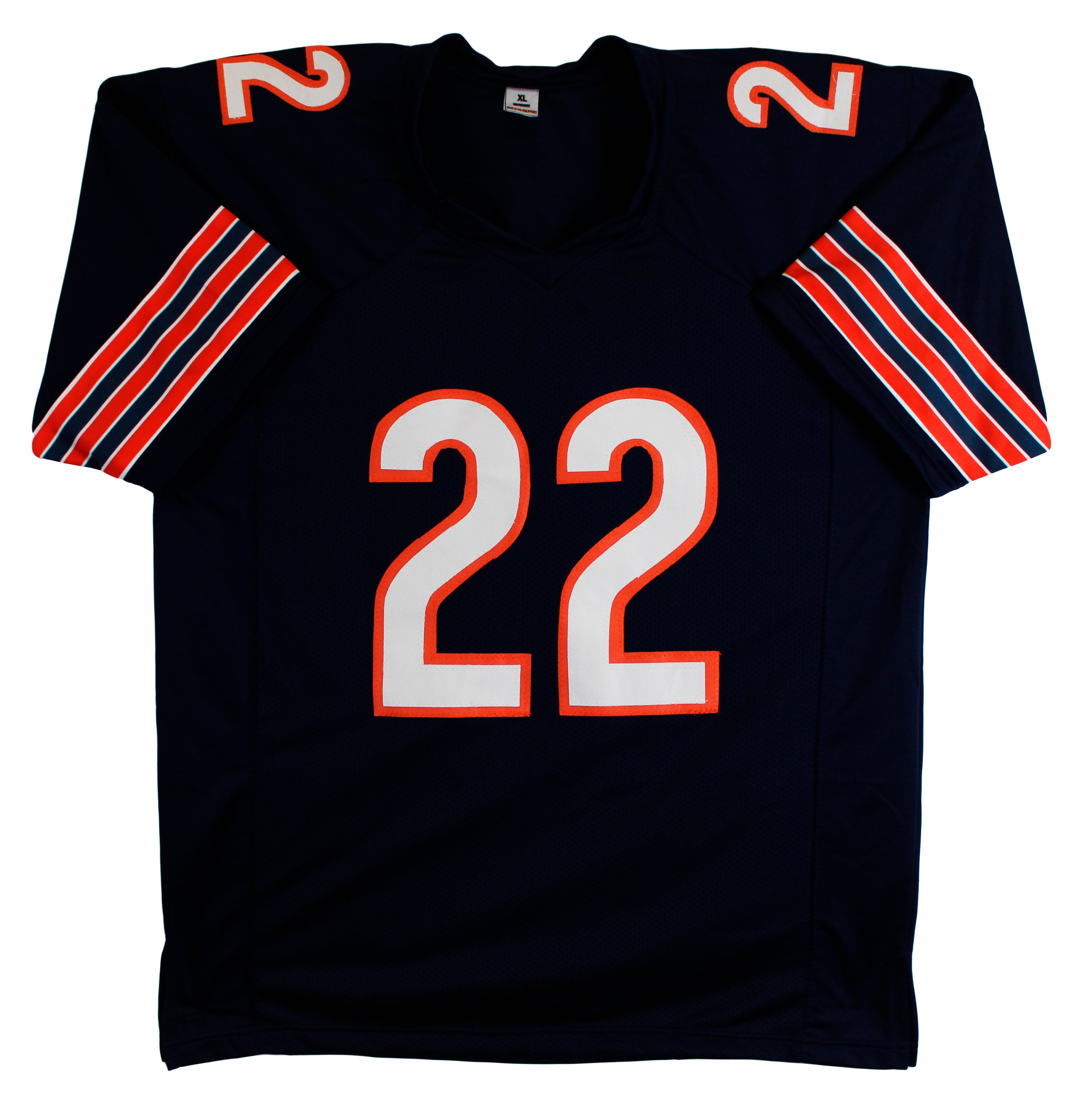 Matt Forte Authentic Signed Navy Pro Style Jersey Autographed BAS Witnessed