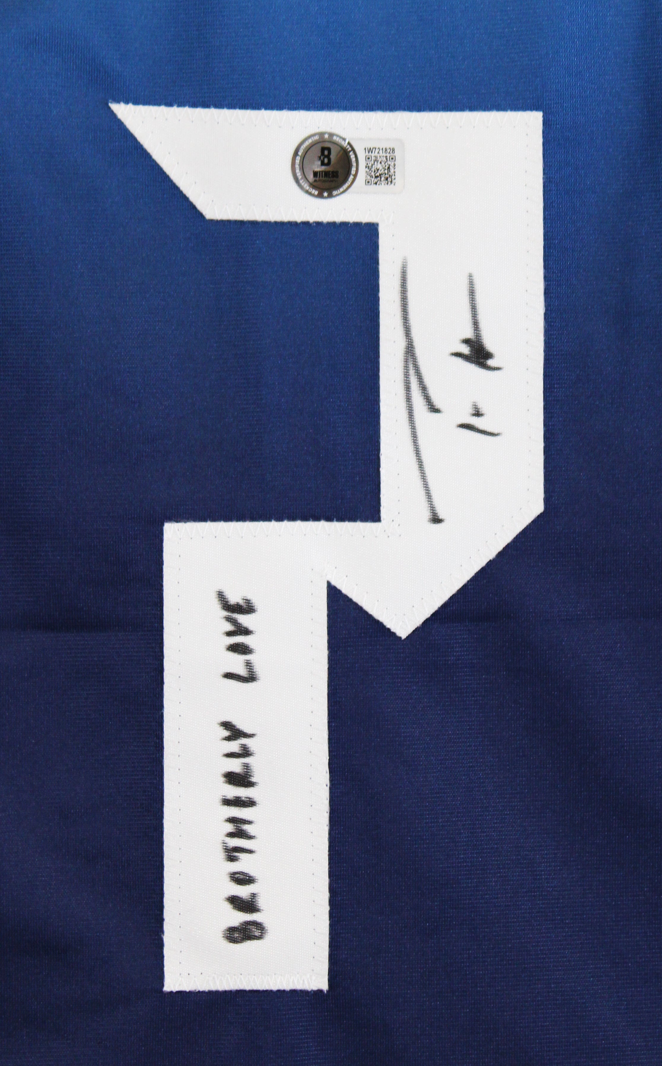 Trea Turner "Brotherly Love" Signed Light Blue Pro Style Jersey BAS Witnessed