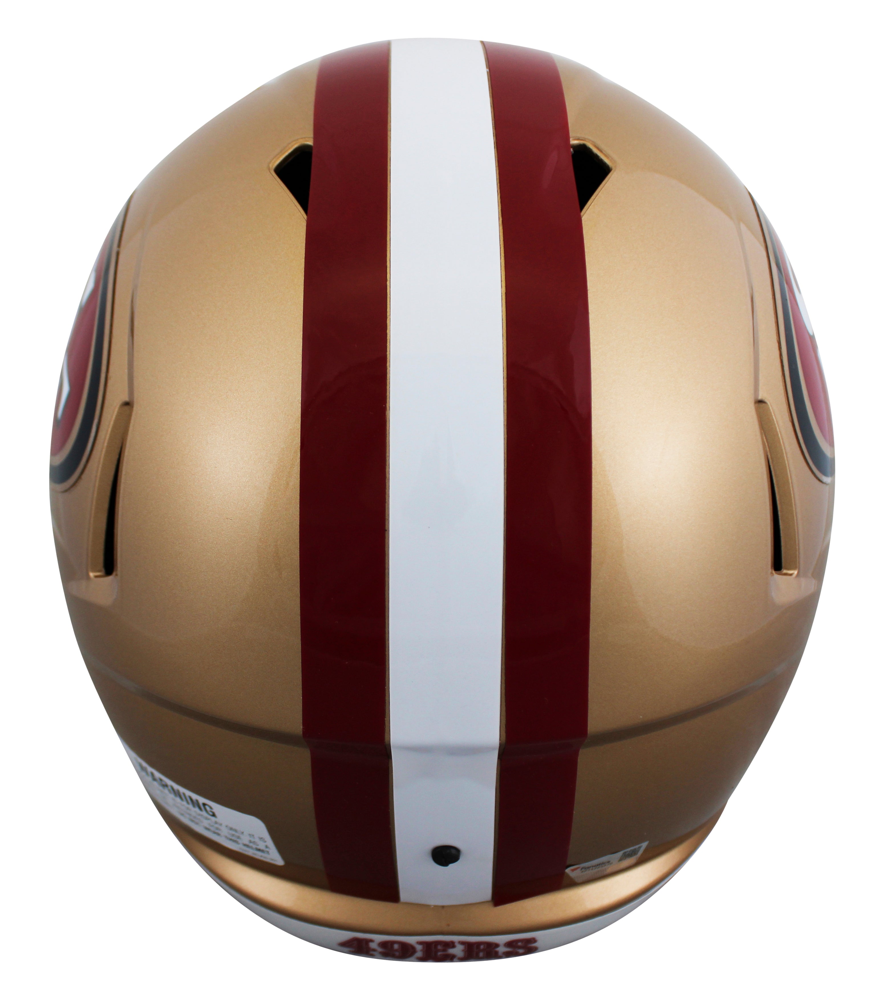 49ers Christian McCaffrey Authentic Signed Full Size Speed Rep Helmet Fanatics