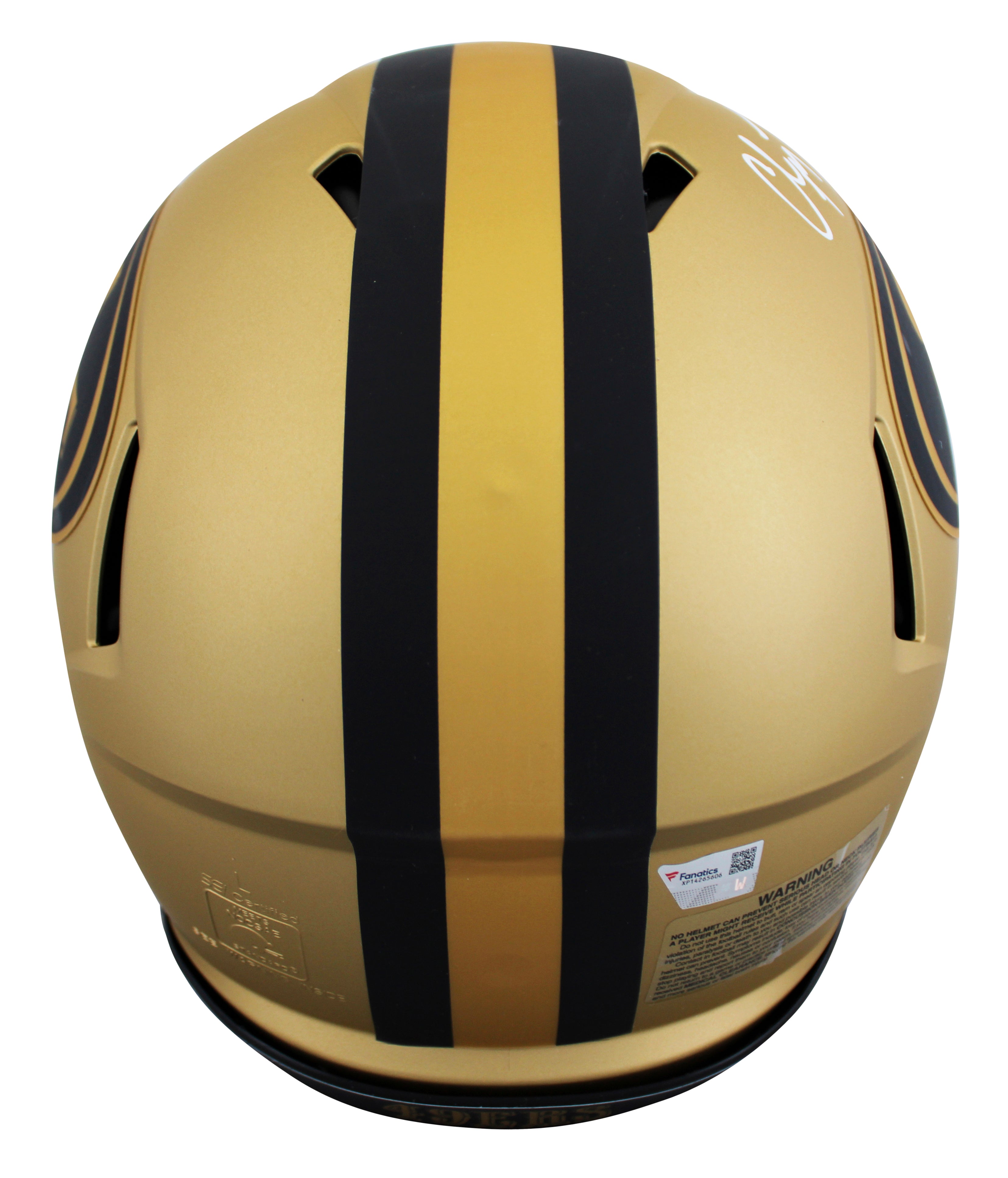 49ers Christian McCaffrey Signed Rave Full Size Speed Proline Helmet Fanatics