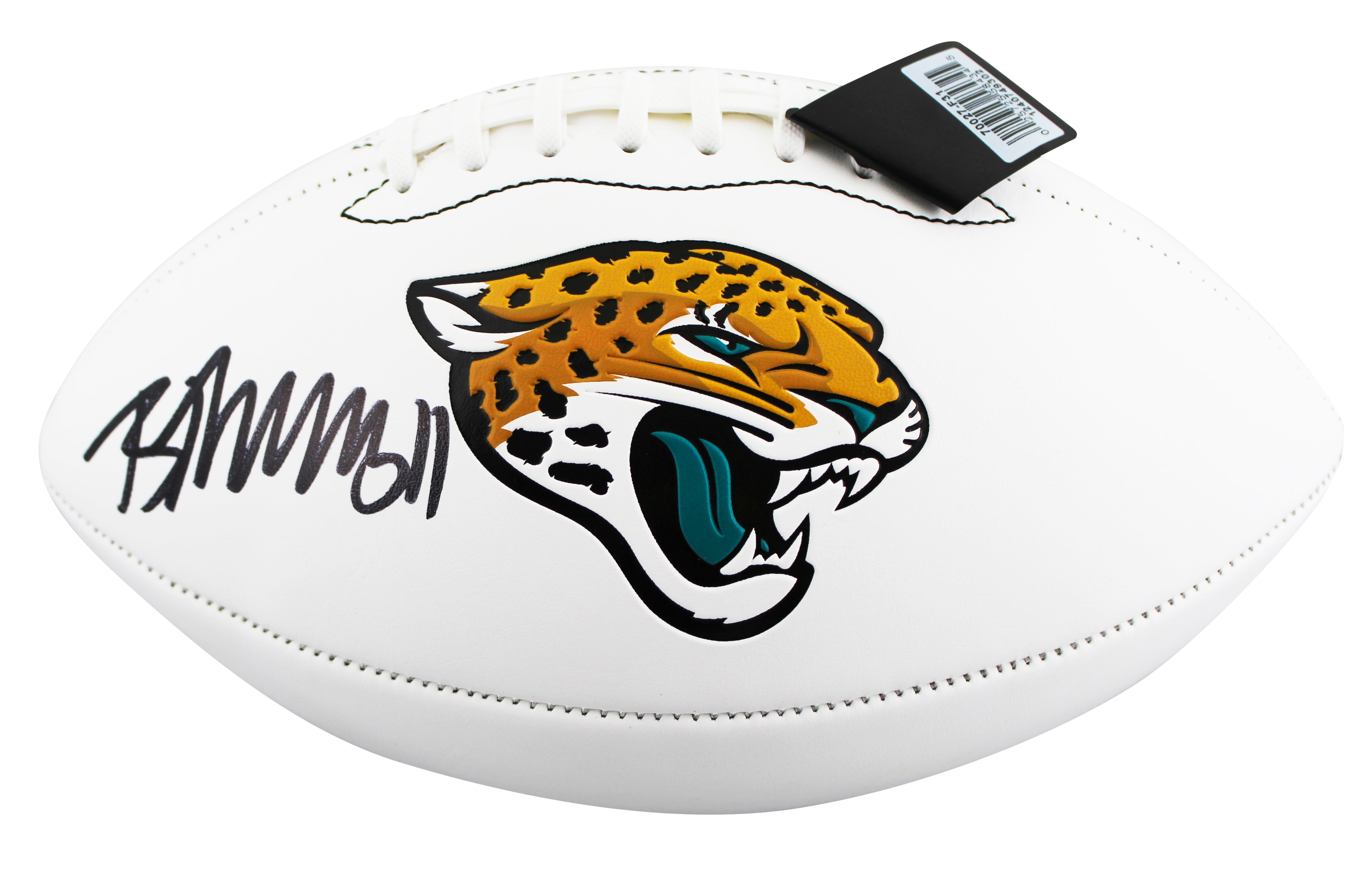 Jaguars Brian Thomas Jr. Signed Franklin White Panel Logo Football Fanatics