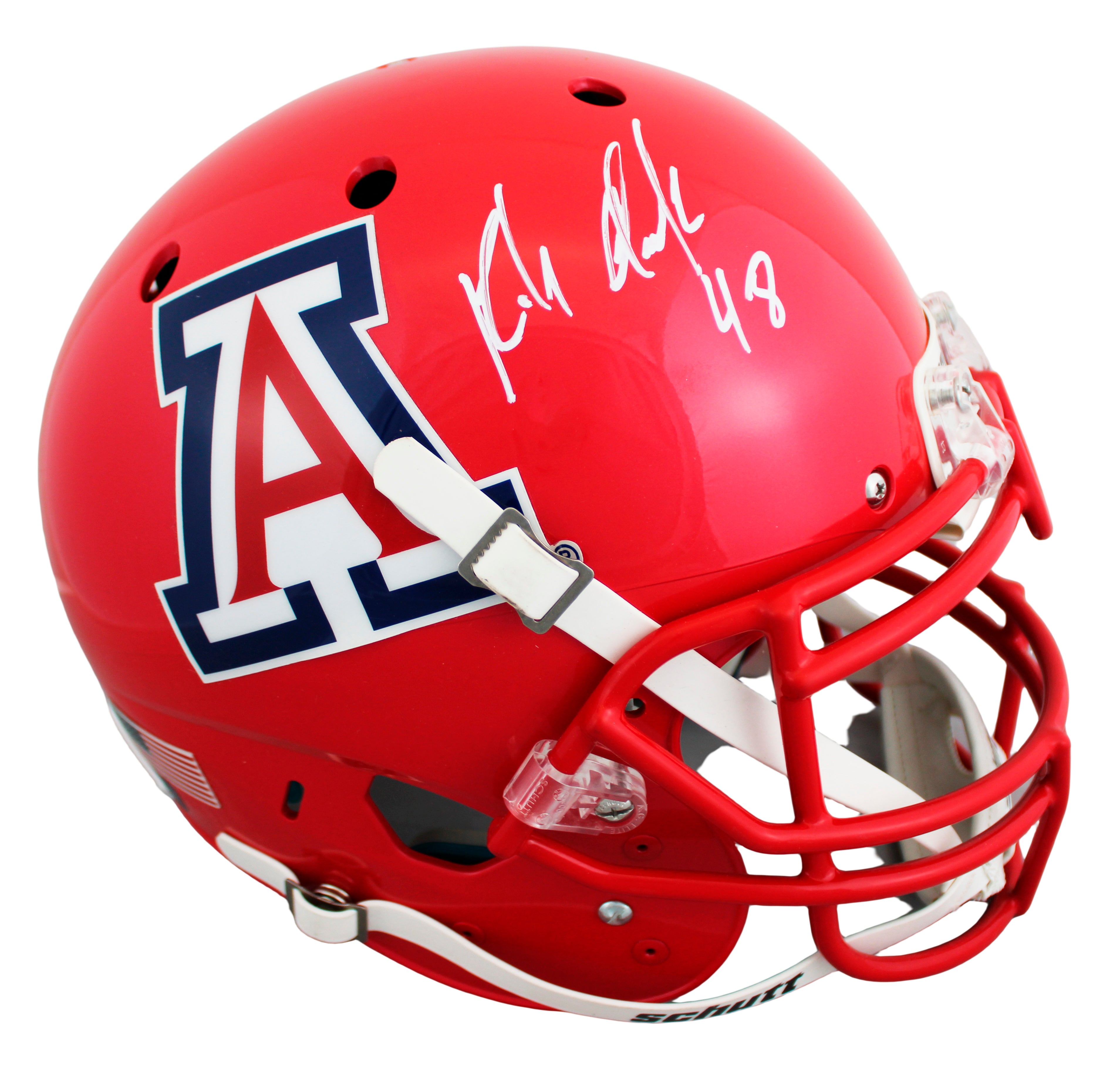 Arizona Rob Gronkowski Signed Schutt Full Size Proline Helmet BAS Wit #4W996050