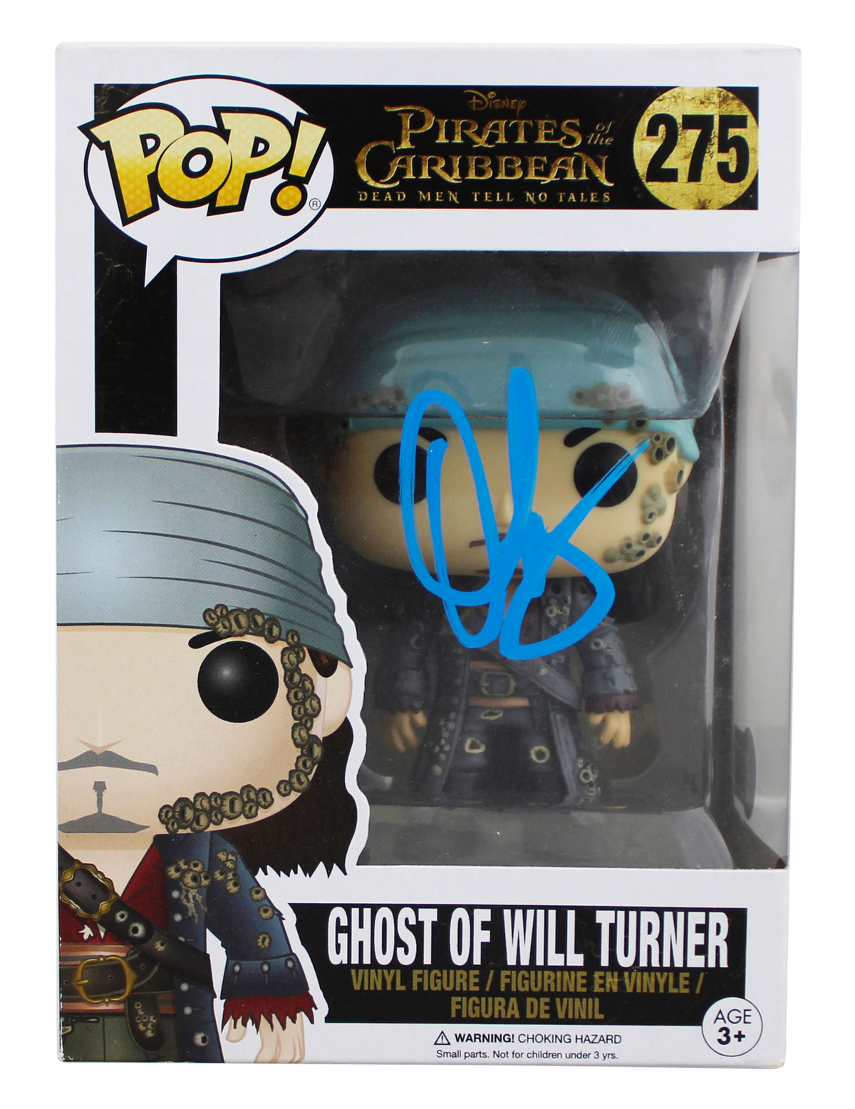 Orlando Bloom Pirates Of The Caribbean Signed #275 Funko Pop Figure BAS #WL59442