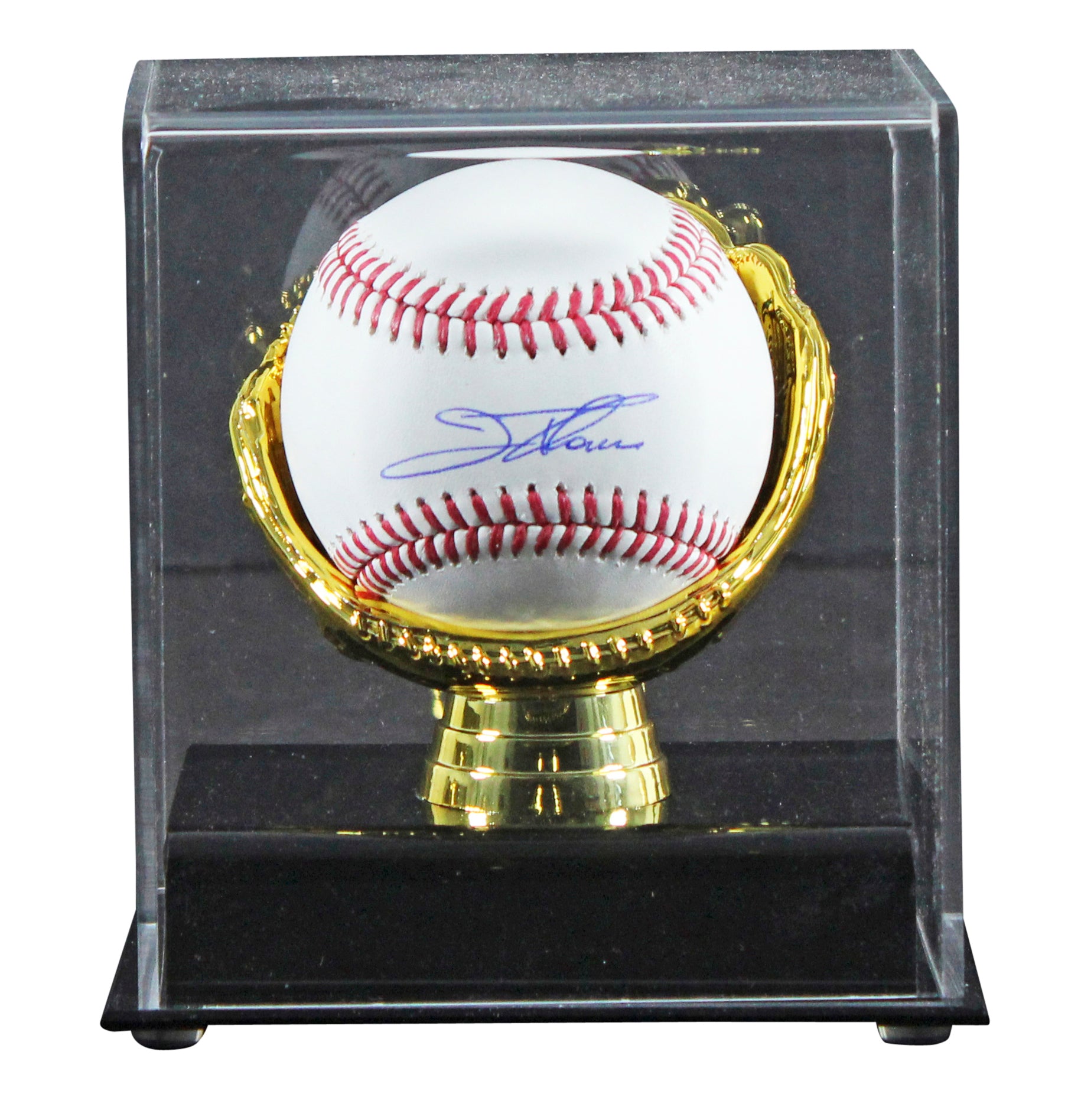 Indians Jim Thome Authentic Signed Manfred Oml Baseball W/ Case BAS Witnessed