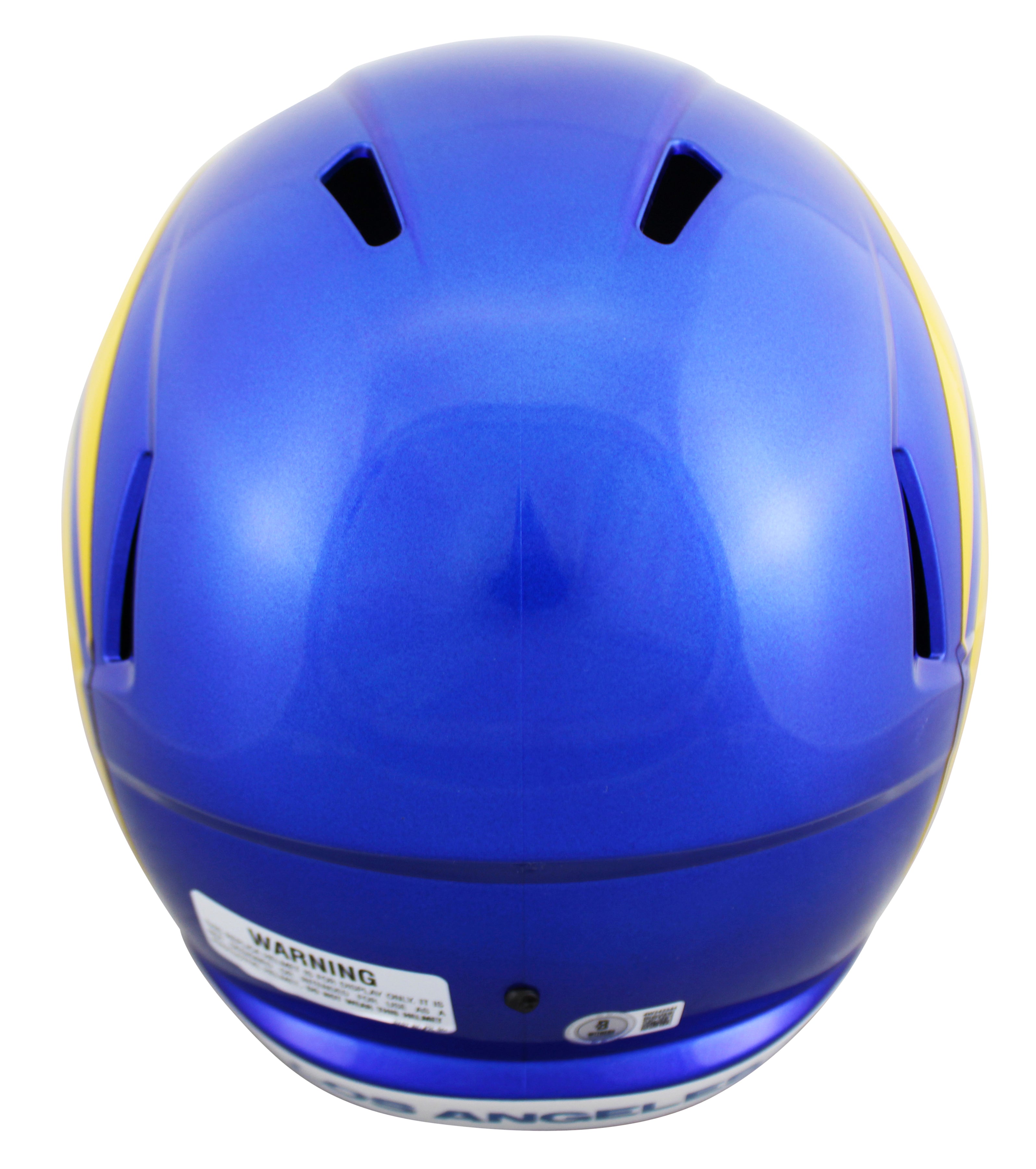 Rams Davante Adams Signed Full Size Speed Rep Helmet BAS Witnessed #4W242344