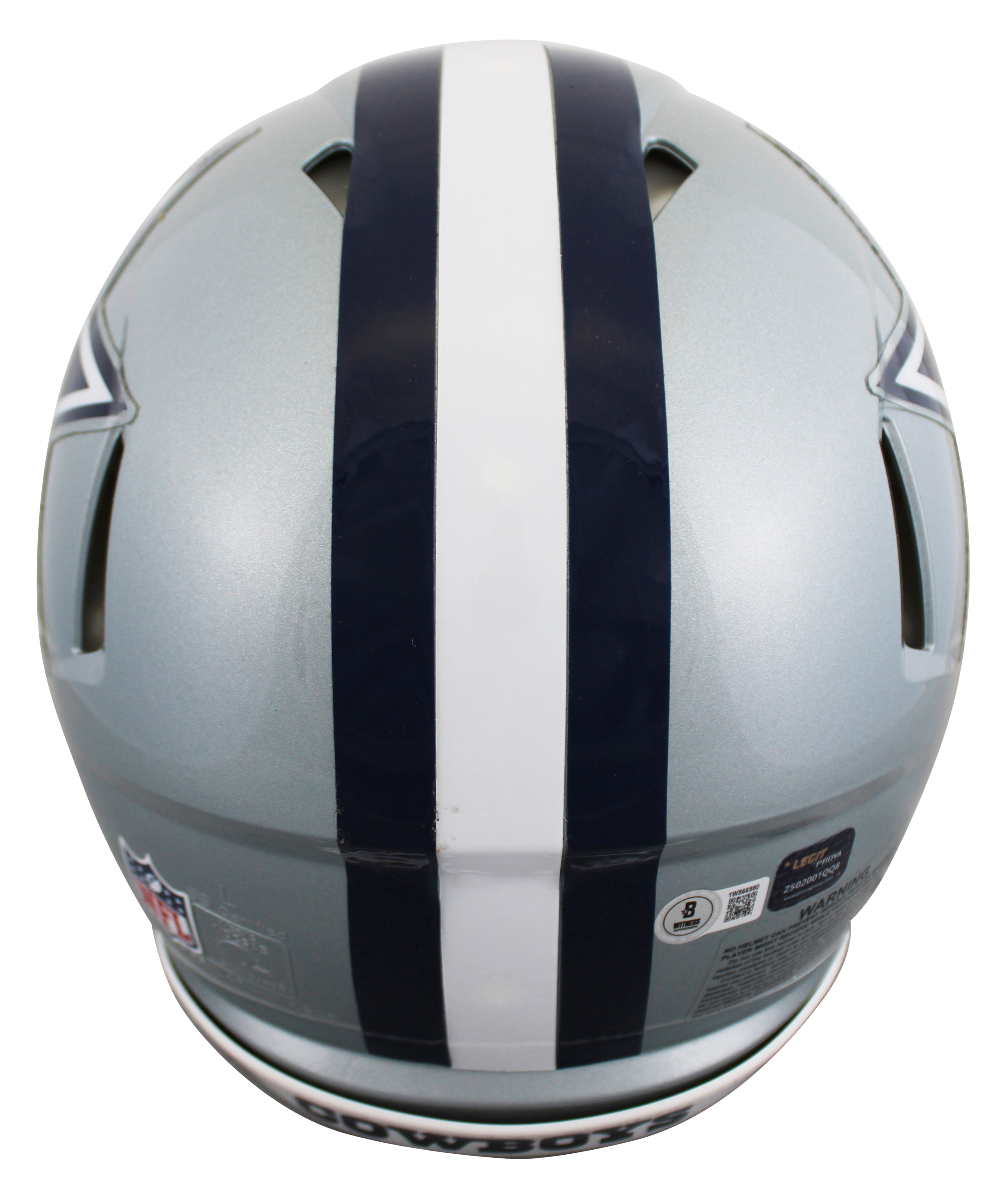 Cowboys SB MVPs (3) Smith, Staubach & White Signed F/S Speed Proline Helmet BAS