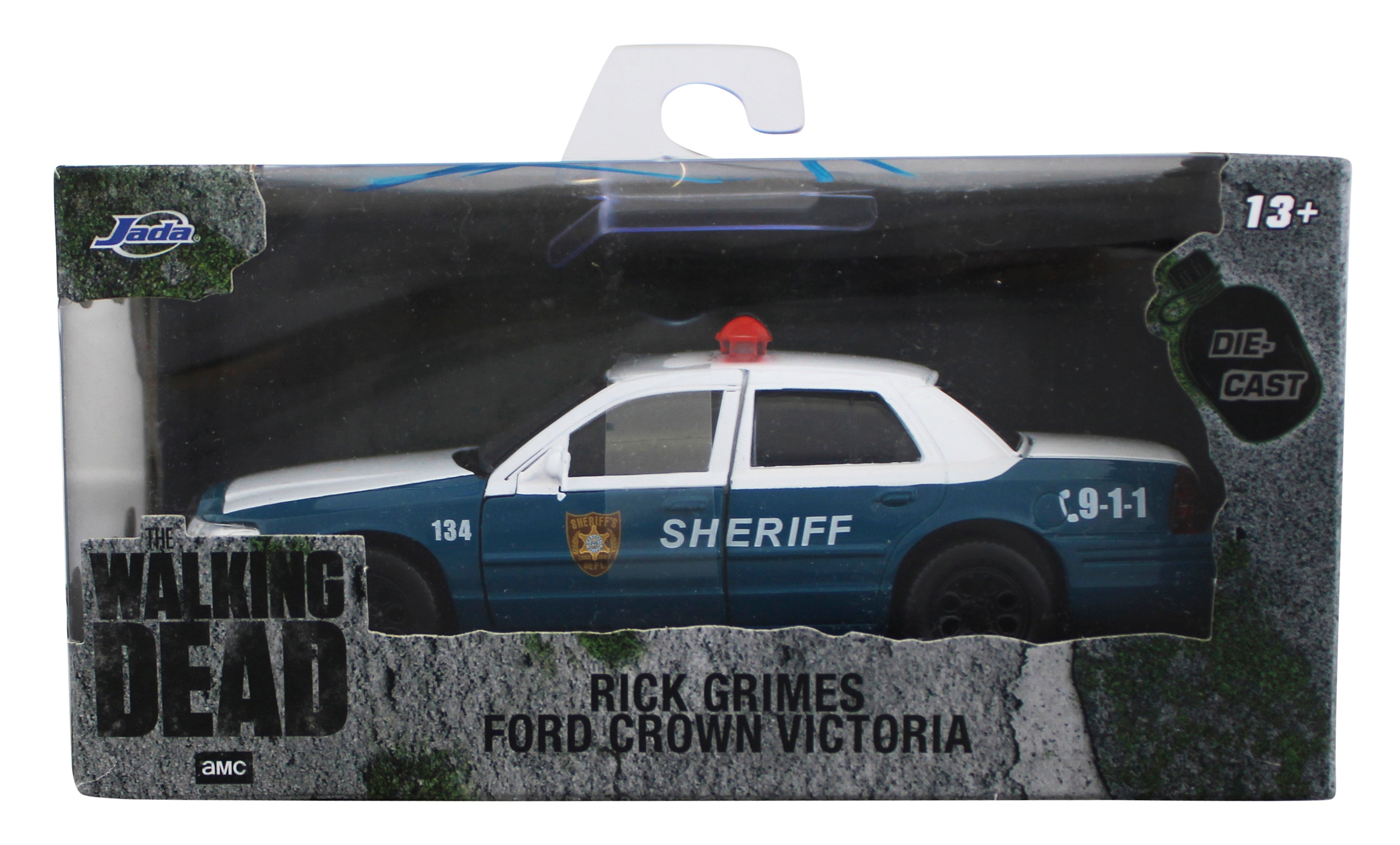 Andrew Lincoln Walking Dead Signed Crown Victoria 1:32 Die Cast Car JSA #AZ65679