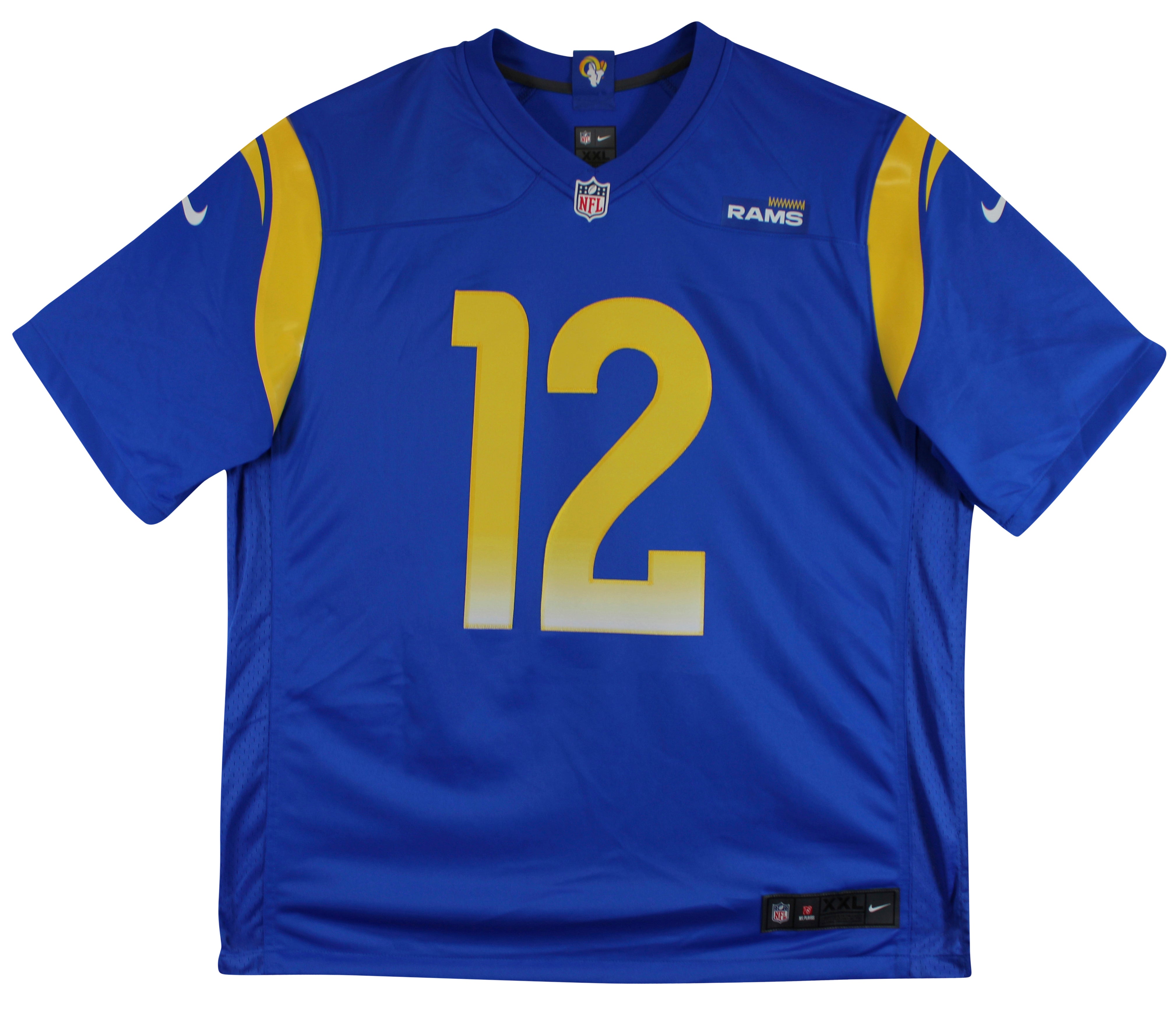 Rams Puka Nacua Authentic Signed Blue Nike Limited Jersey Autographed Fanatics