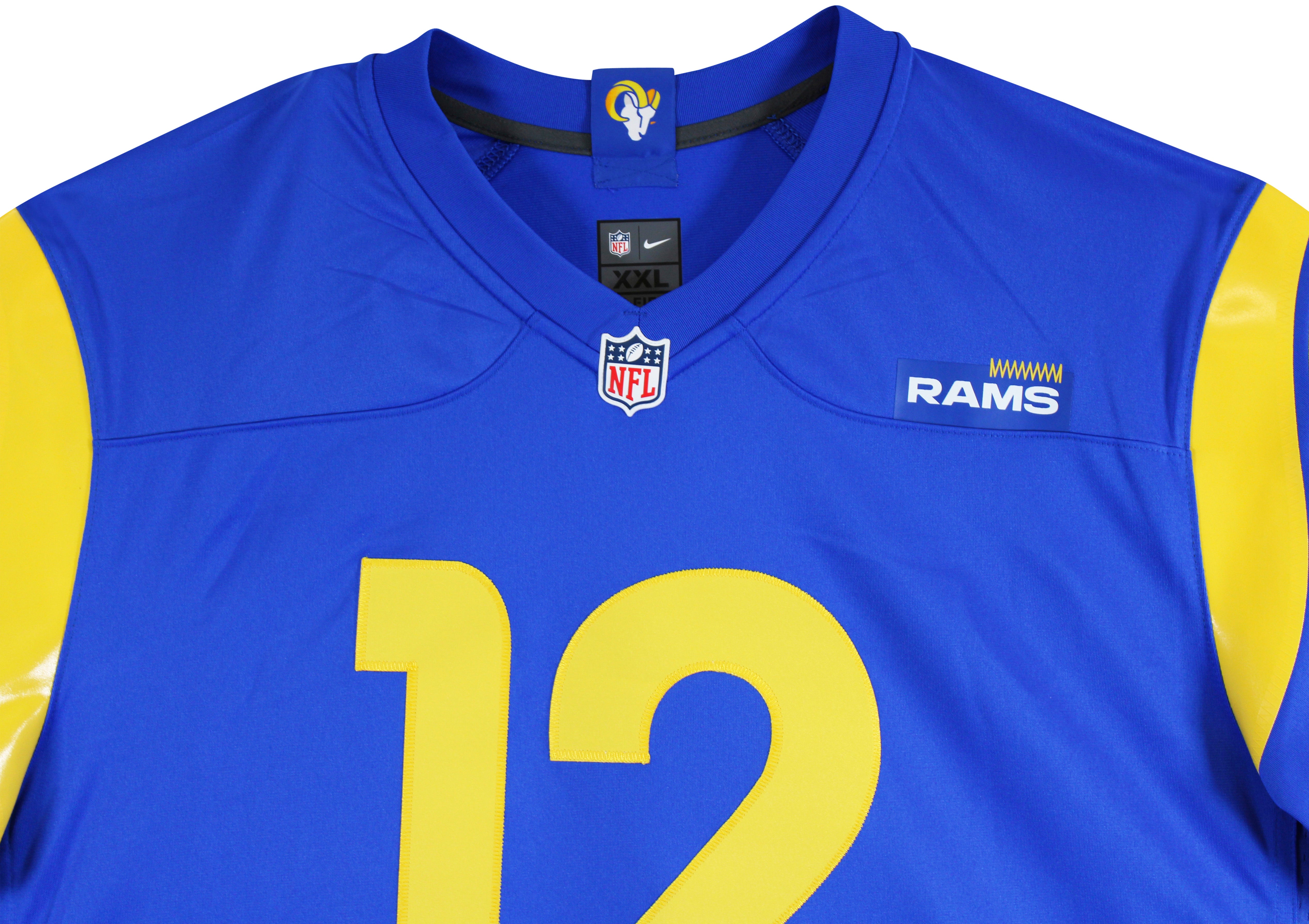 Rams Puka Nacua Authentic Signed Blue Nike Limited Jersey Autographed Fanatics
