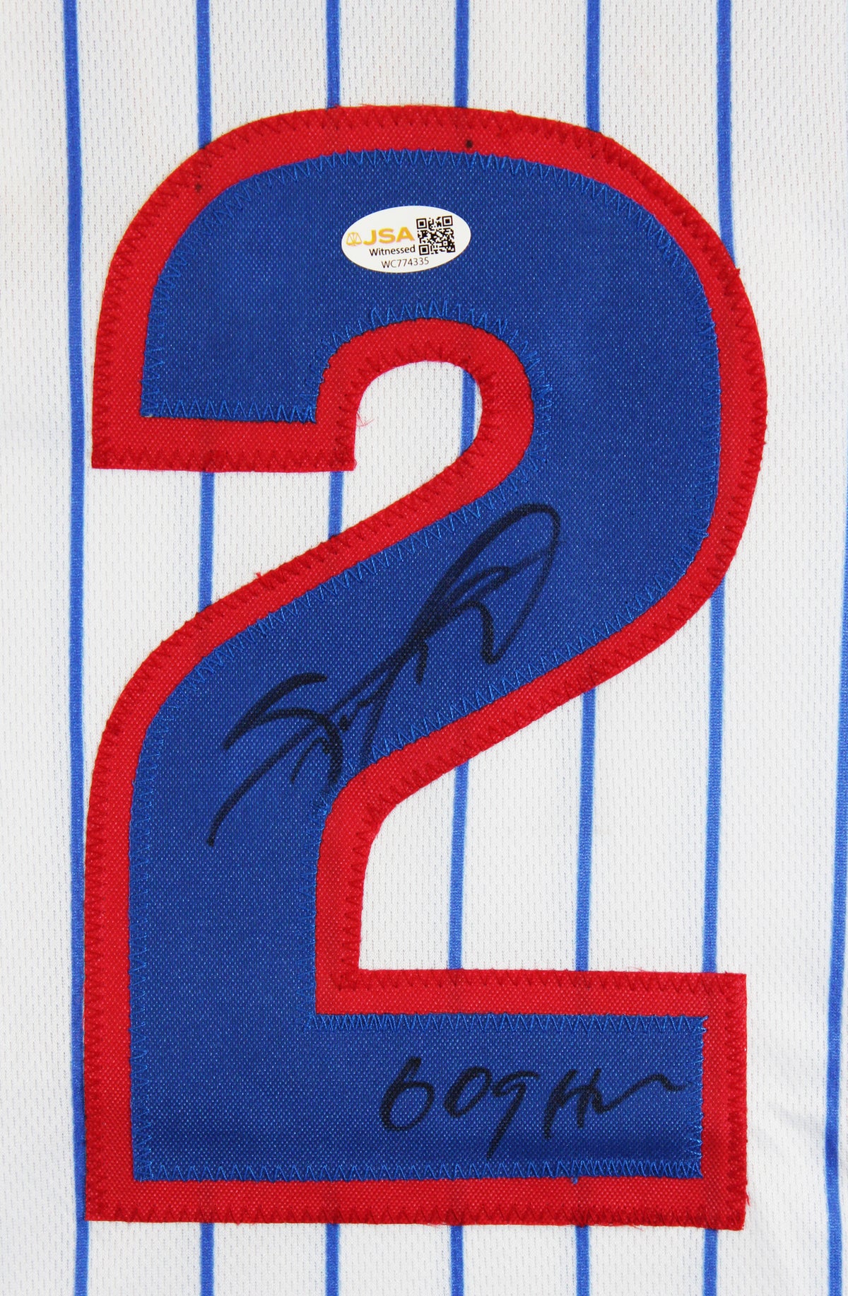 Sammy Sosa "609 HRs" Authentic Signed White Pro Style Framed Jersey JSA Witness