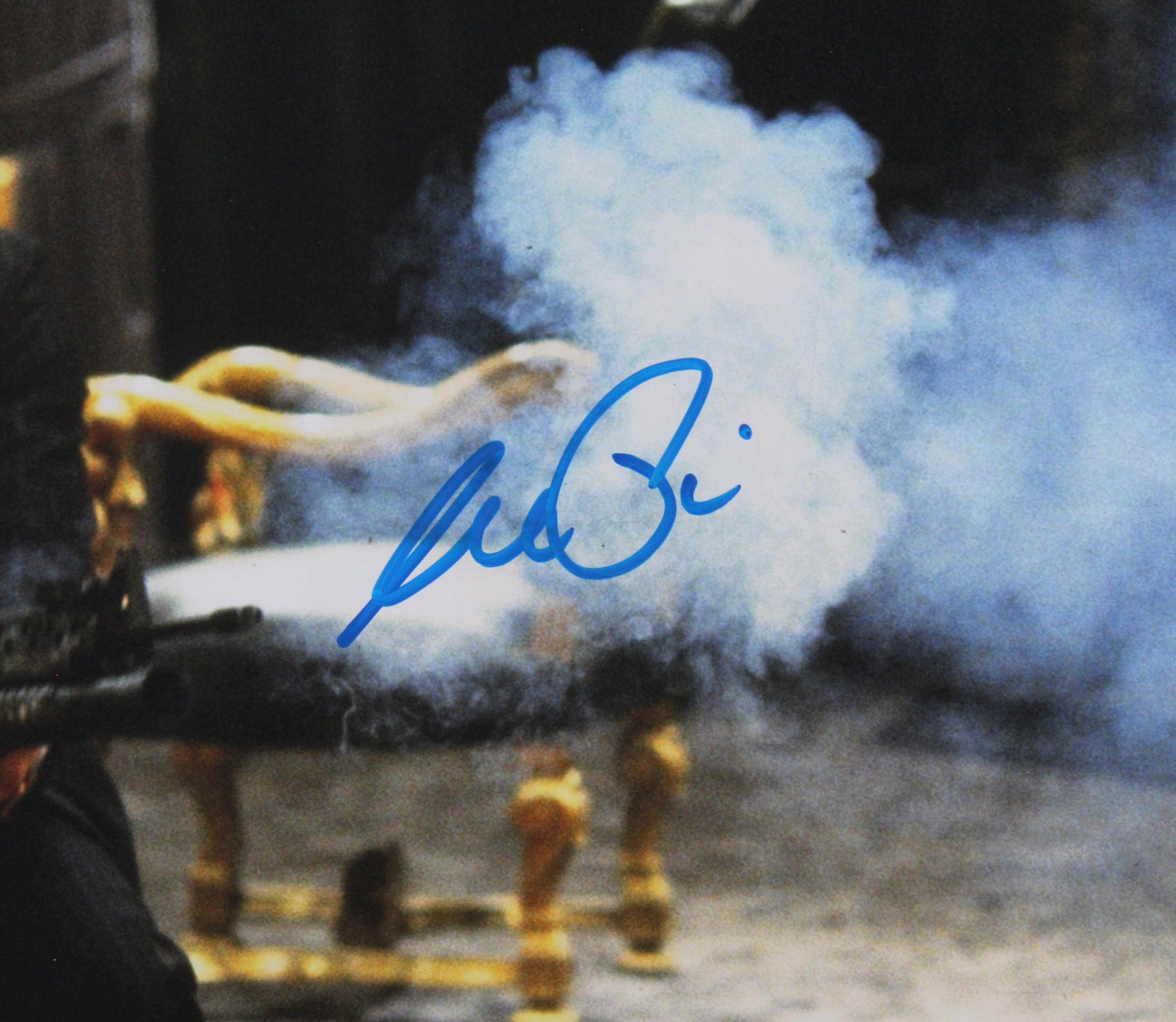Al Pacino Scarface Authentic Signed 16x20 Horizontal Shooting Photo BAS 6