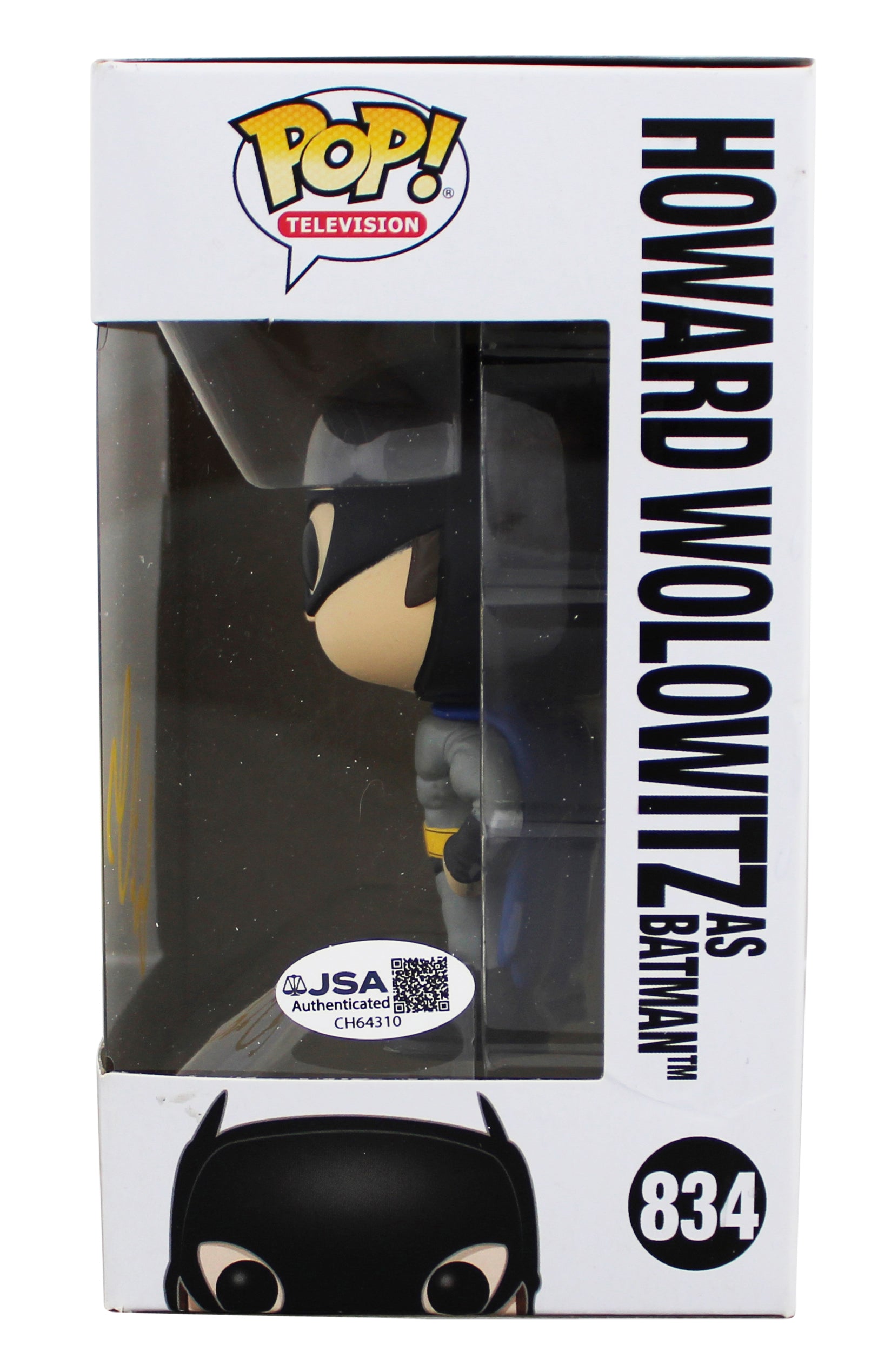 Simon Helberg The Big Bang Theory Signed Howard #834 Funko Pop Vinyl Figure JSA