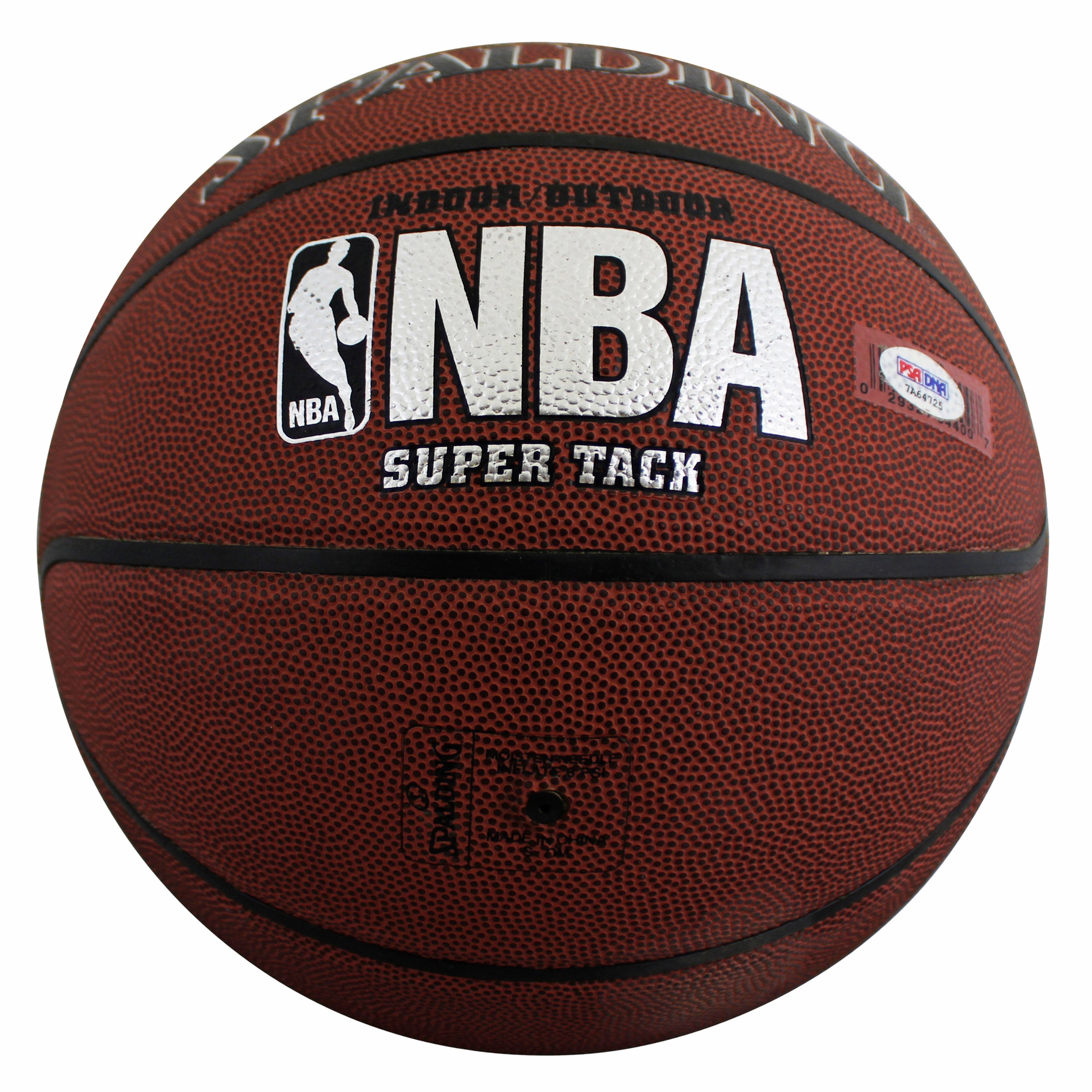 Kareem Abdul-Jabbar Signed Spalding Super Tack I/O Basketball PSA Itp #7A64725