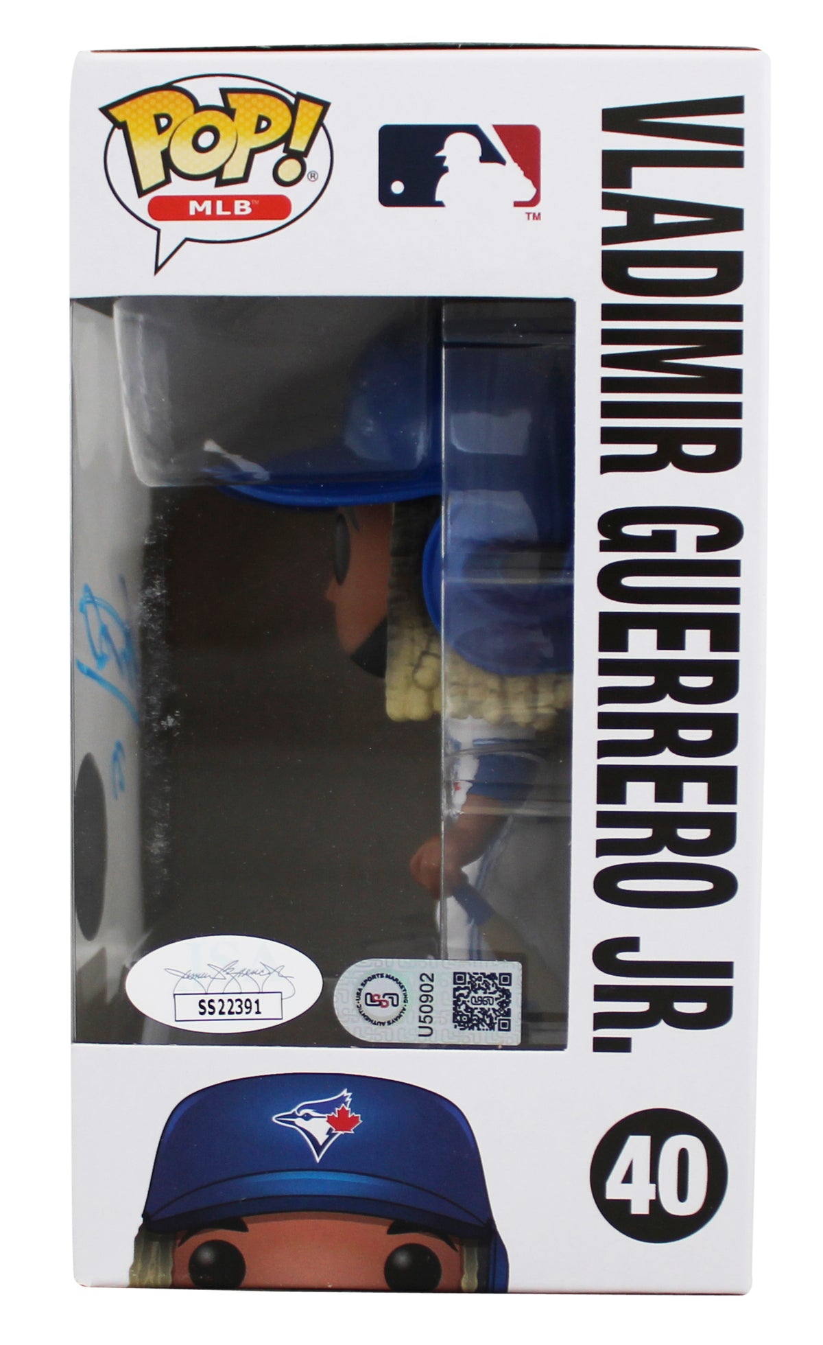 Blue Jays Vladimir Guerrero Jr. Signed #40 Funko Pop Vinyl Figure JSA #SS22391