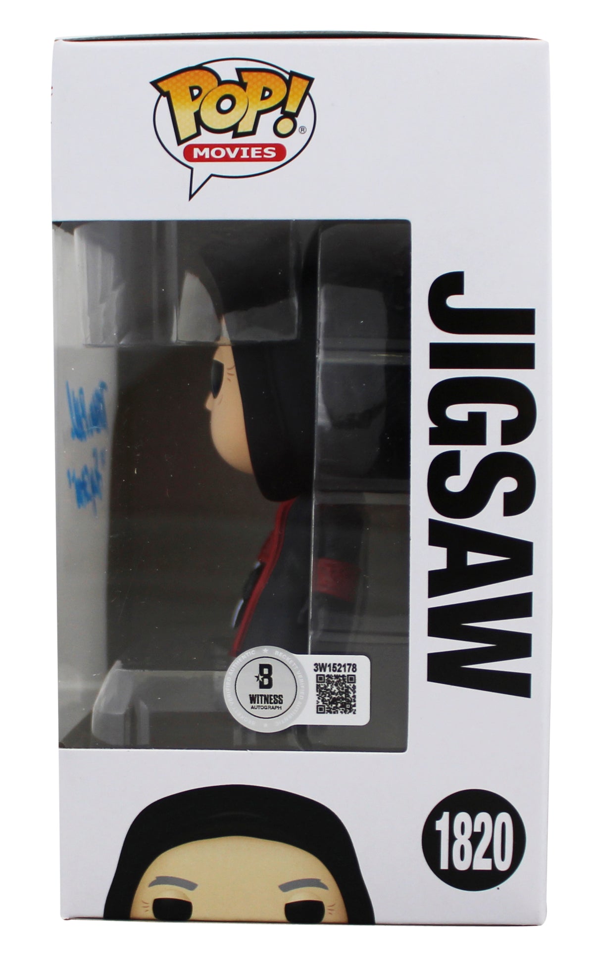 Tobin Bell Saw "Jigsaw" Signed #1820 Funko Pop Vinyl Figure BAS Wit #3W152178