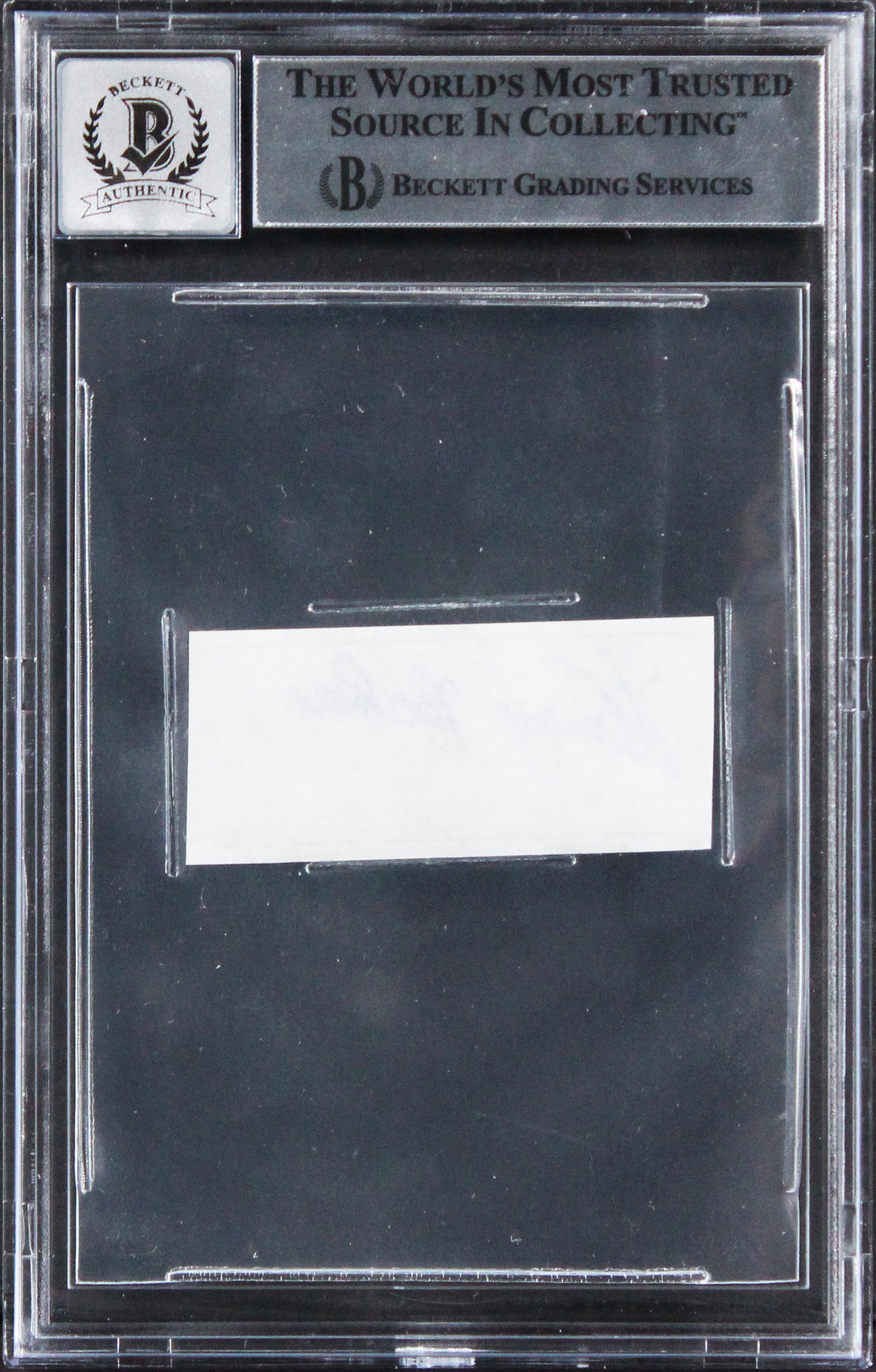 Kenny Baker Star Wars Signed .75x2 Autograph Sticker Auto 10! BAS Slabbed