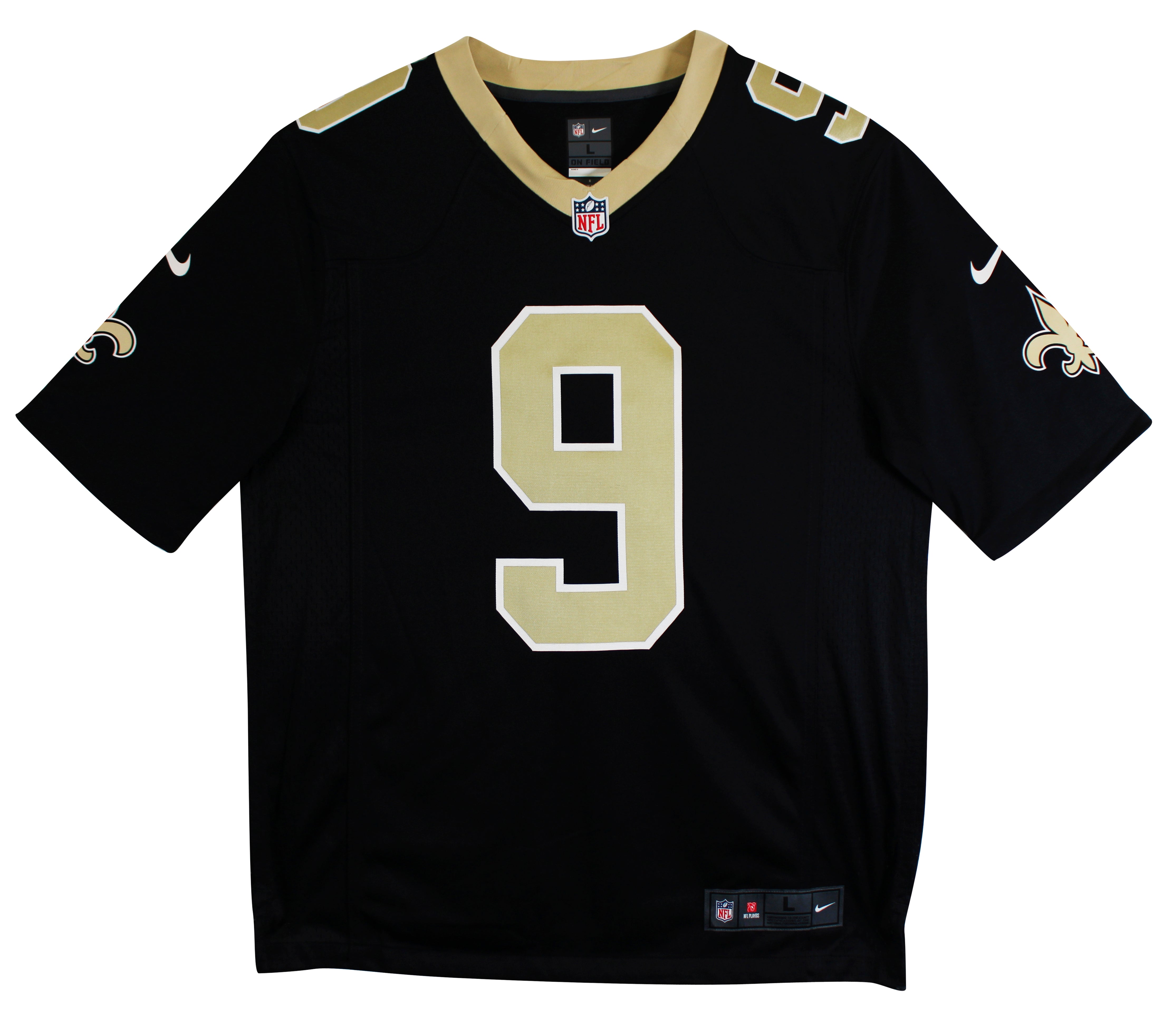 Saints Drew Brees Authentic Signed Black Nike Limited Jersey BAS Witnessed