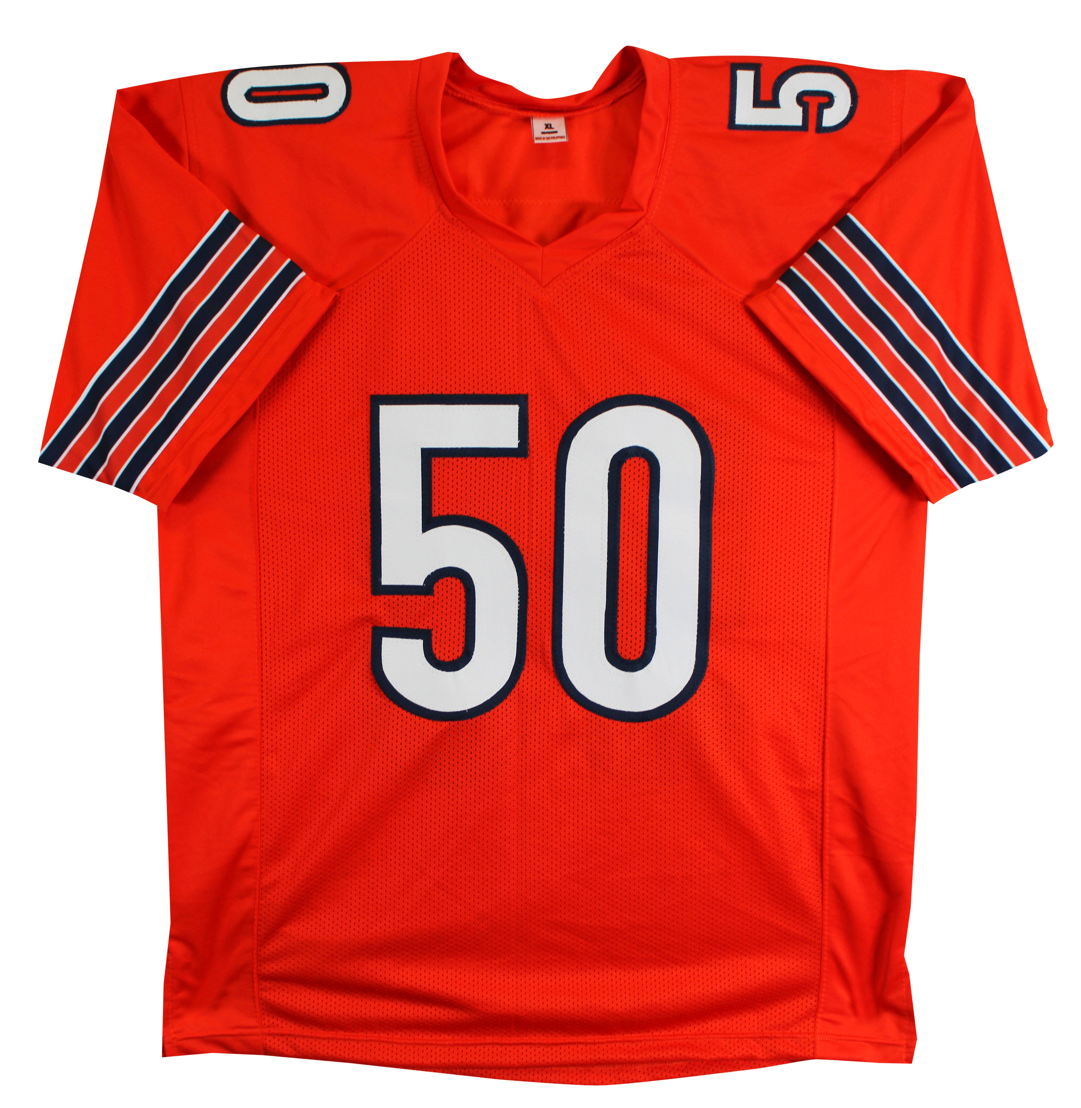 Mike Singletary Authentic Signed Orange Pro Style Jersey BAS Witnessed