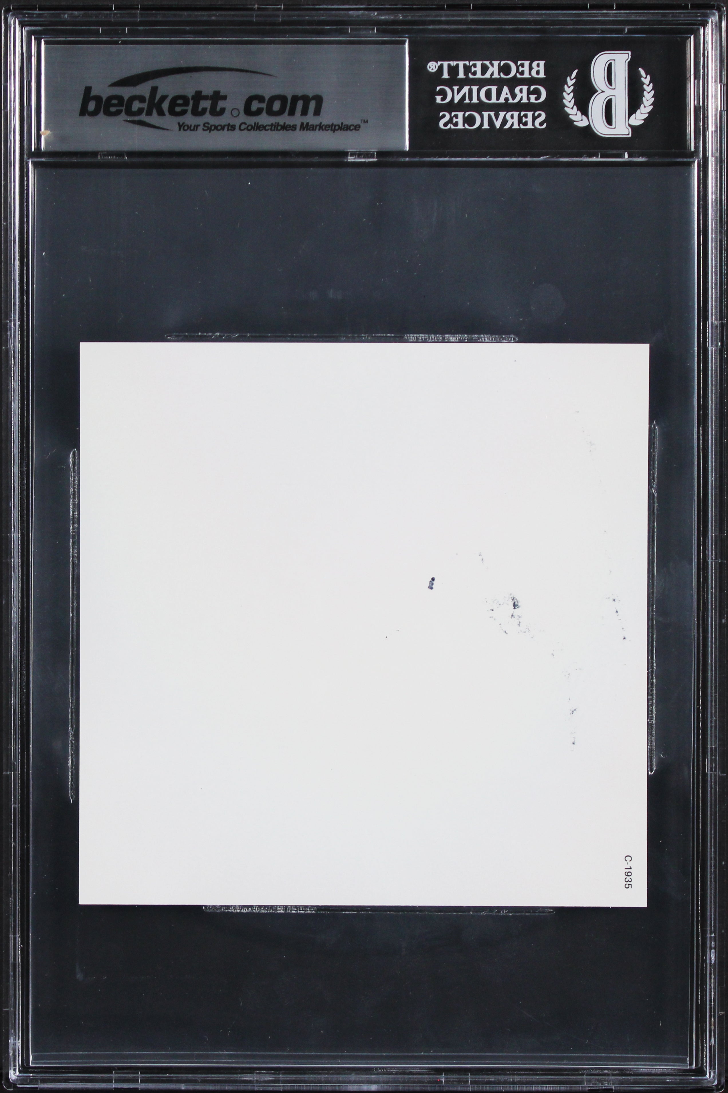 Taylor Swift Signed The Life of a Showgirl CD Insert w/ Heart BAS Slabbed 1