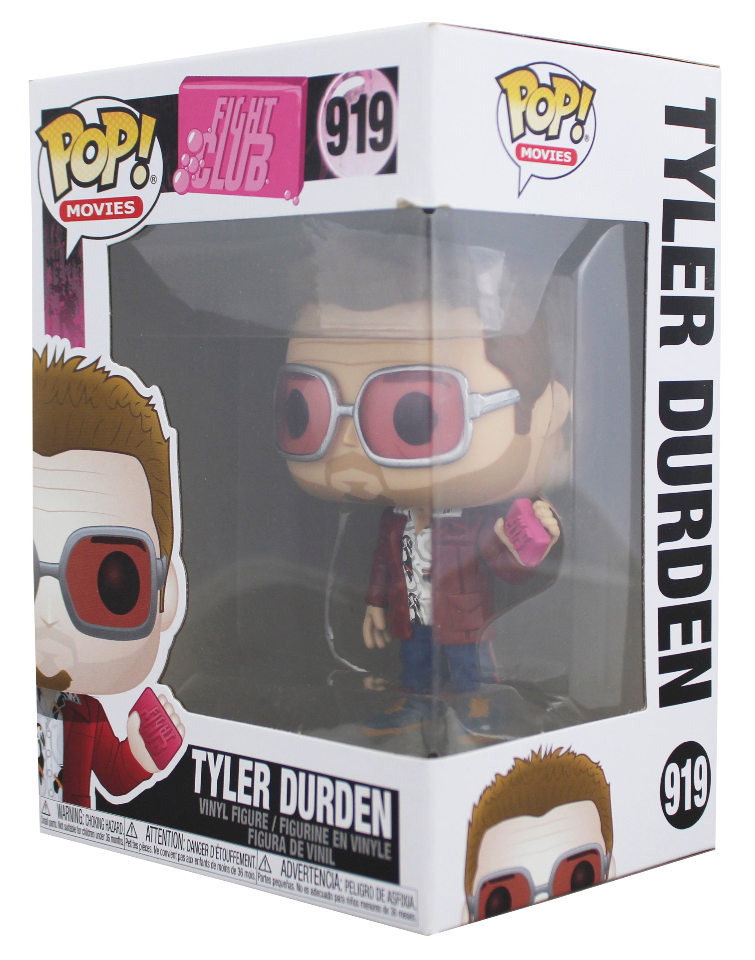 Tyler Durden Fight Club #919 Funko Pop Vinyl Figure Un-signed