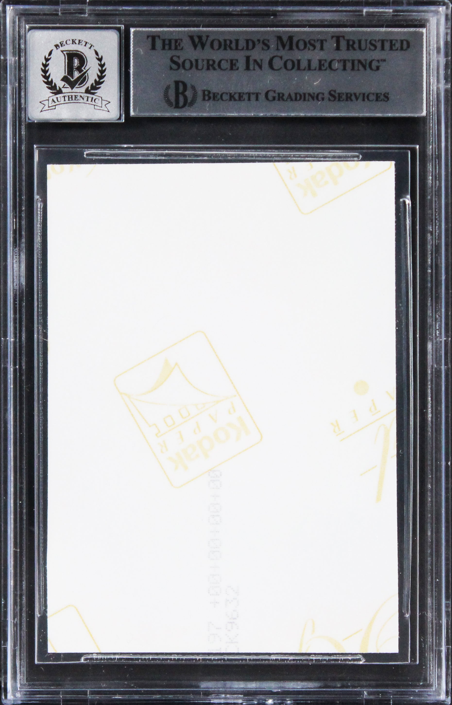 Alan Harris Star Wars Signed Custom Trading Card Auto Graded 10! BAS Slabbed
