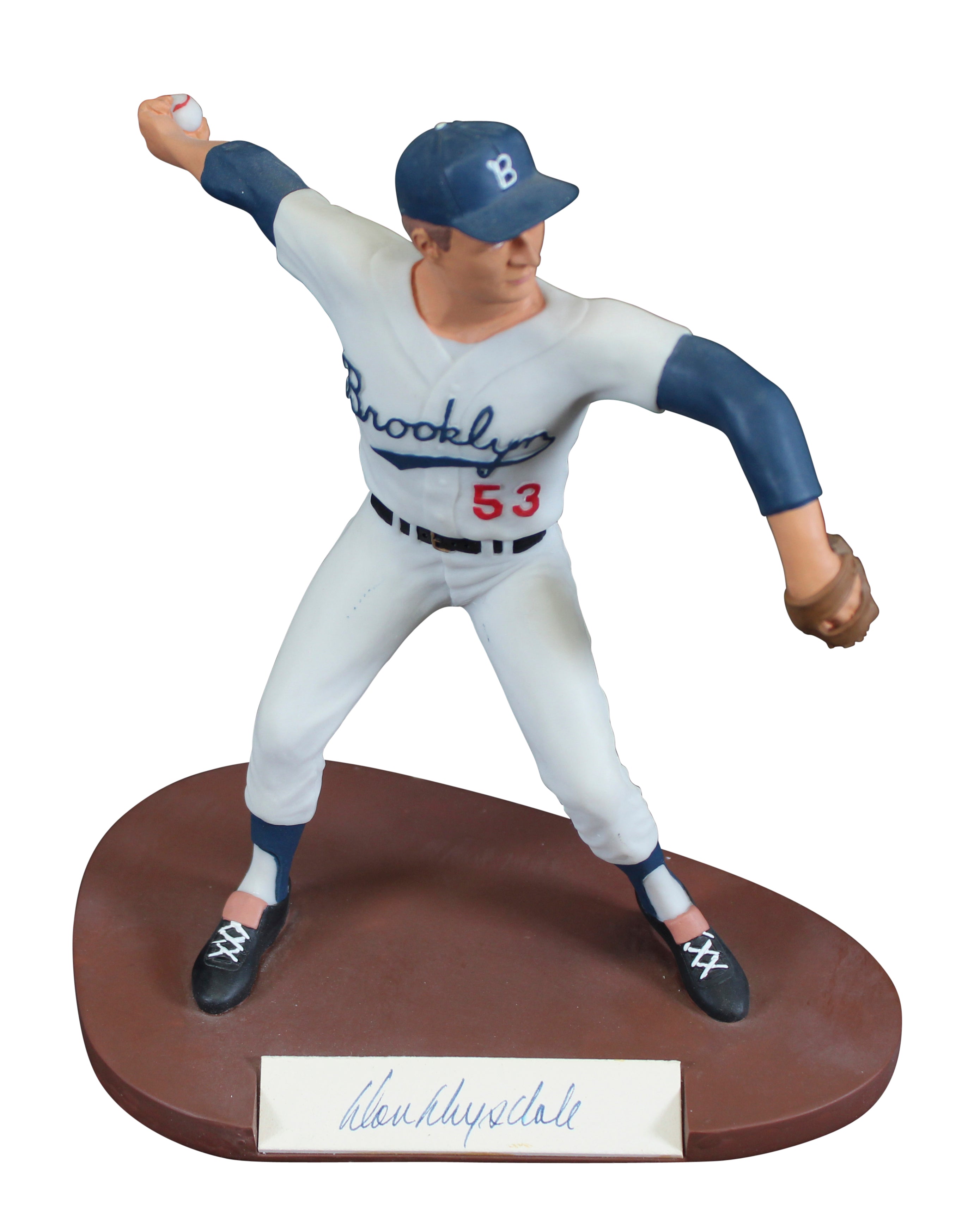 Dodgers Don Drysdale Signed Salvino Sports Legends Figure LE #2046/2500 BAS