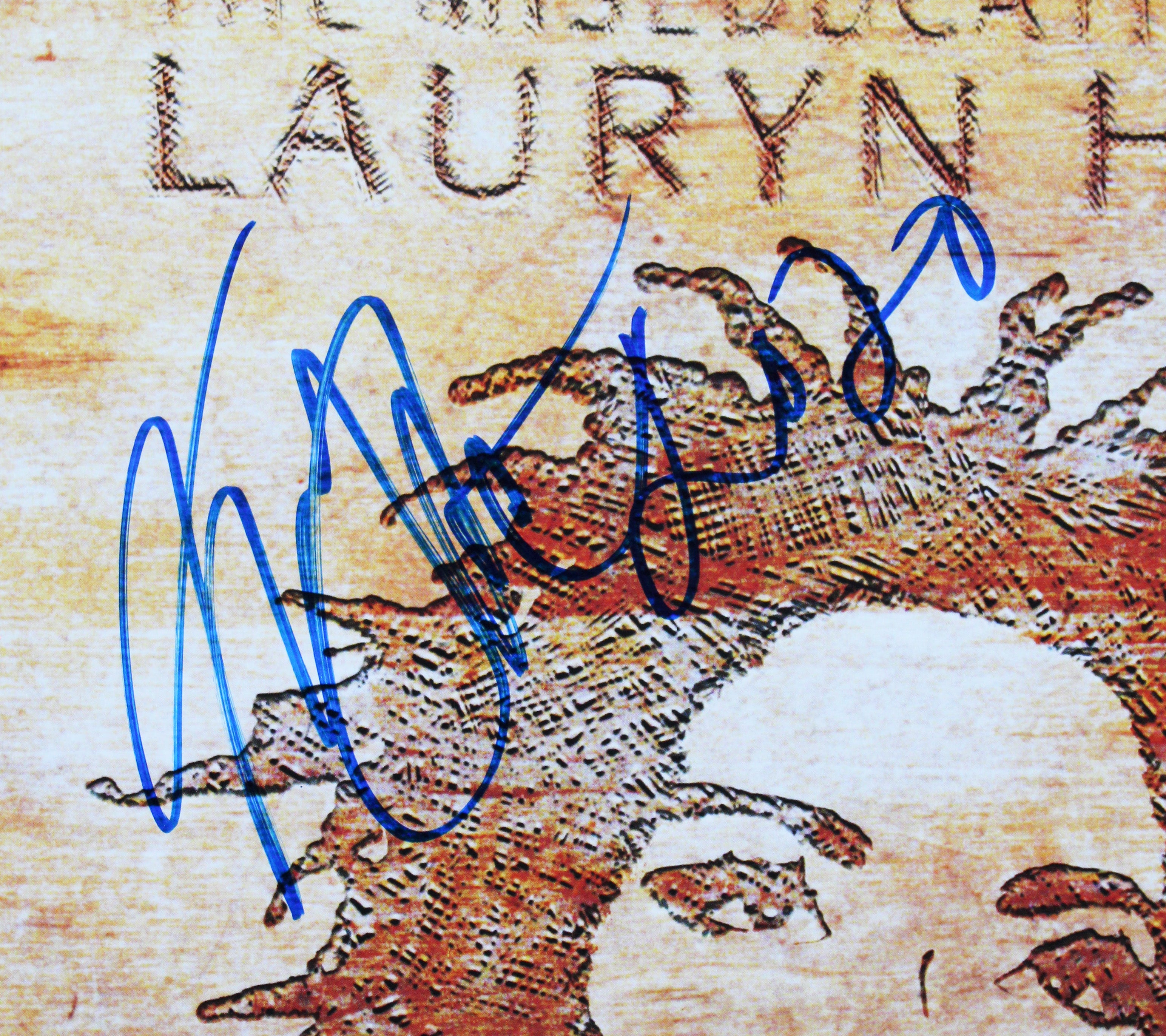 Lauryn Hill Signed The Miseducation Of Lauryn Hill Album Cover W/ Vinyl BAS