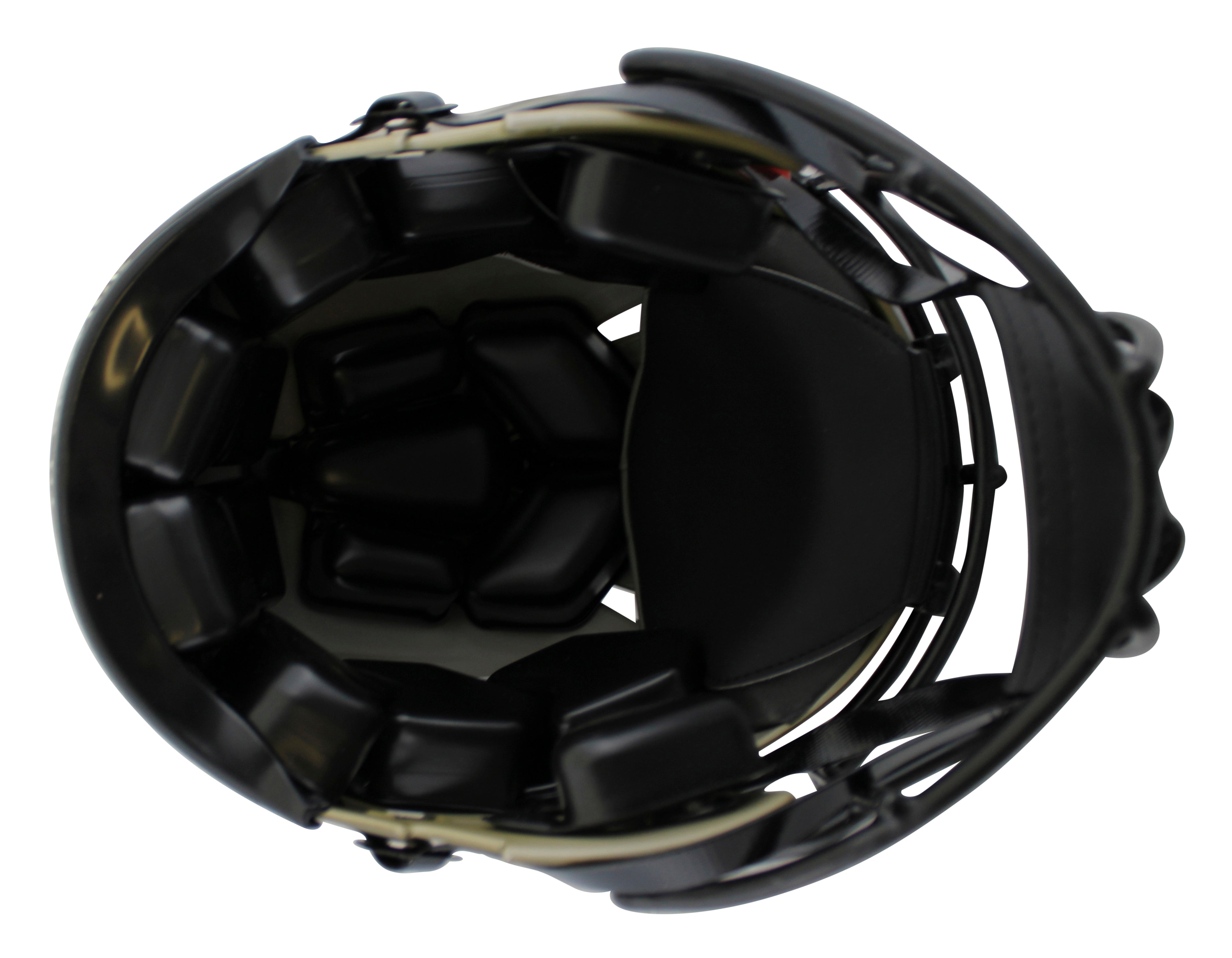 Rams Davante Adams & Puka Nacua Signed STS F/S Speed Proline Helmet BAS Wit