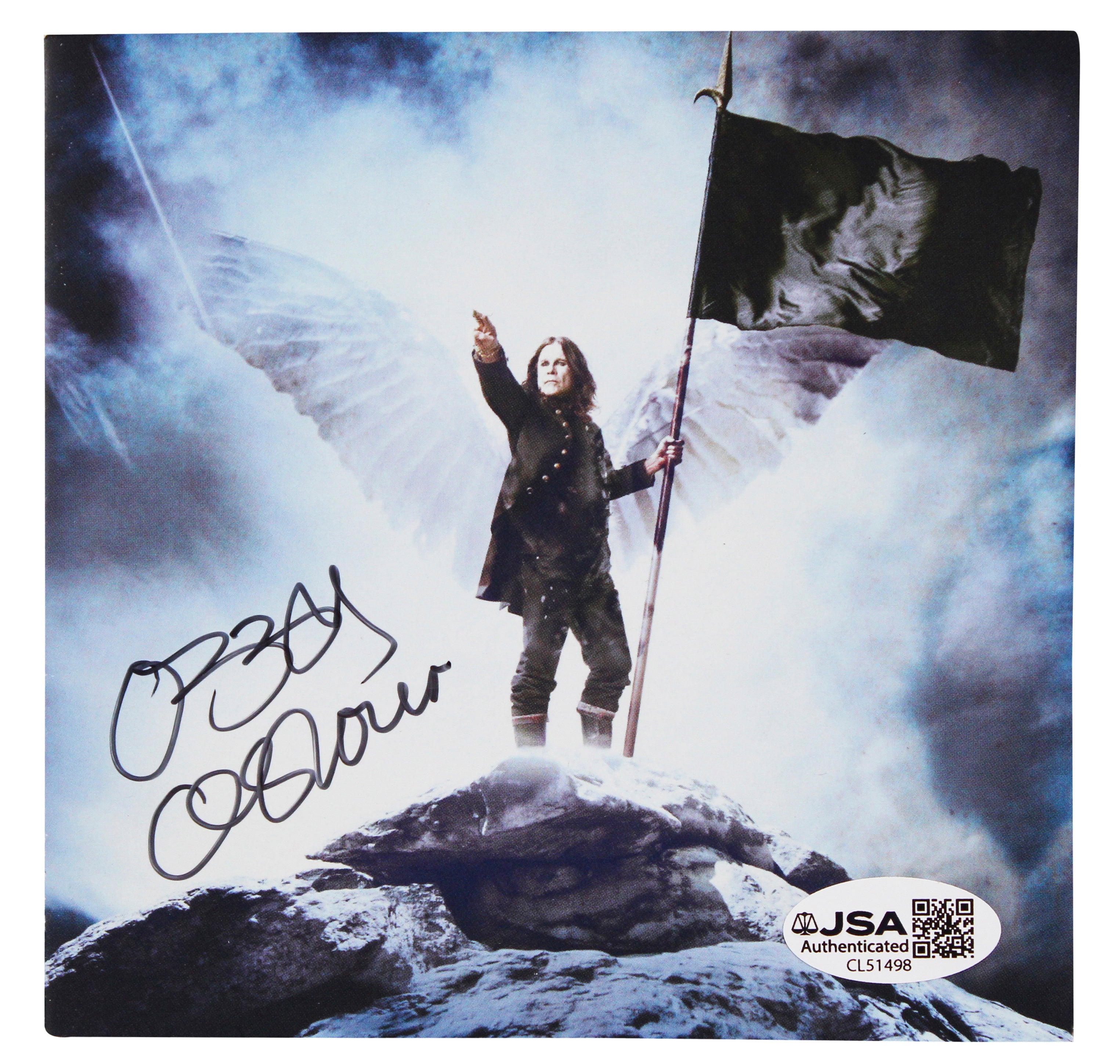 Ozzy Osbourne Authentic Signed Scream CD Booklet w/ Disc JSA #CL51498
