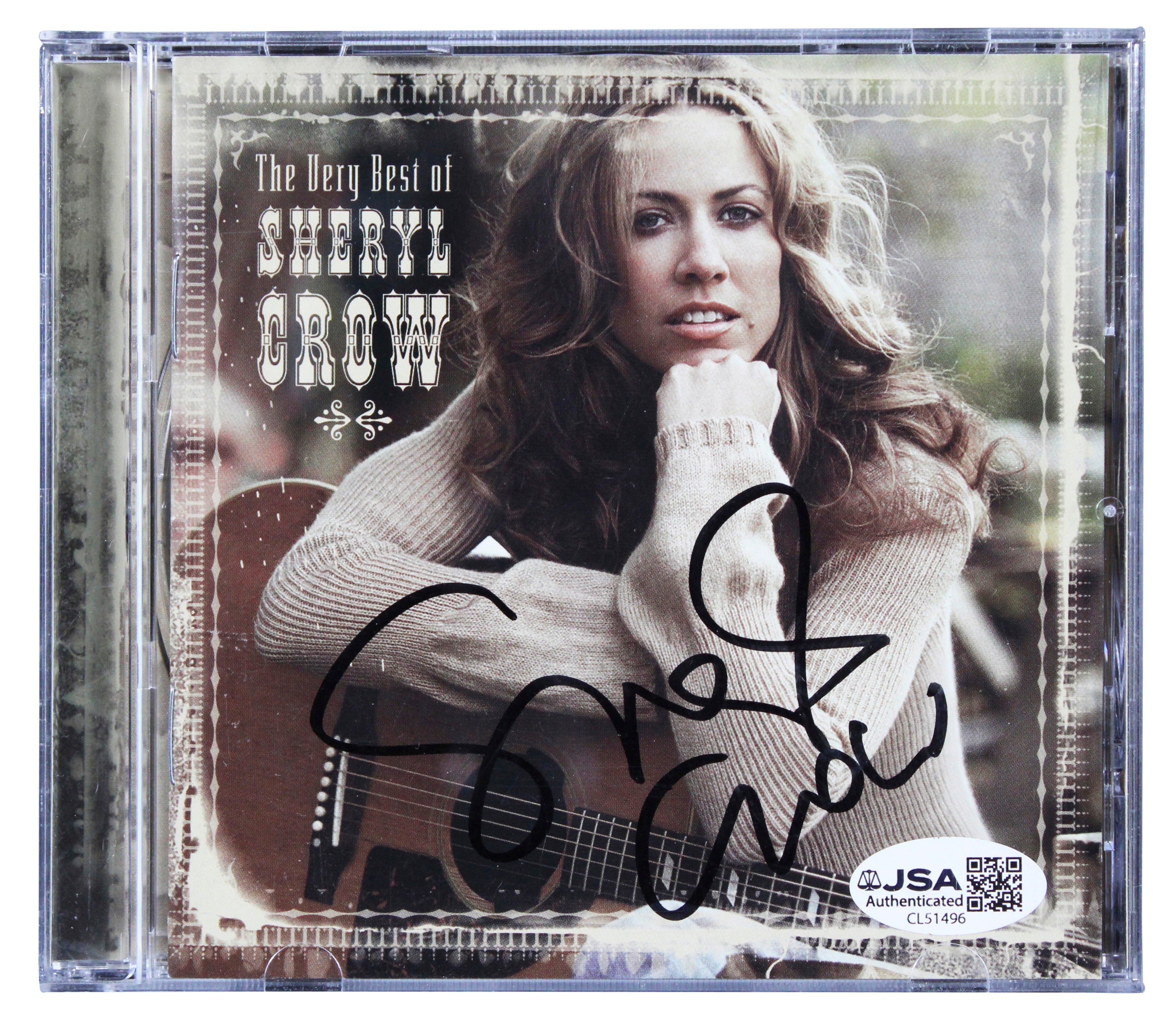 Sheryl Crow Signed The Very Best of Sheryl Crow CD Booklet w/ Disc JSA #CL51496