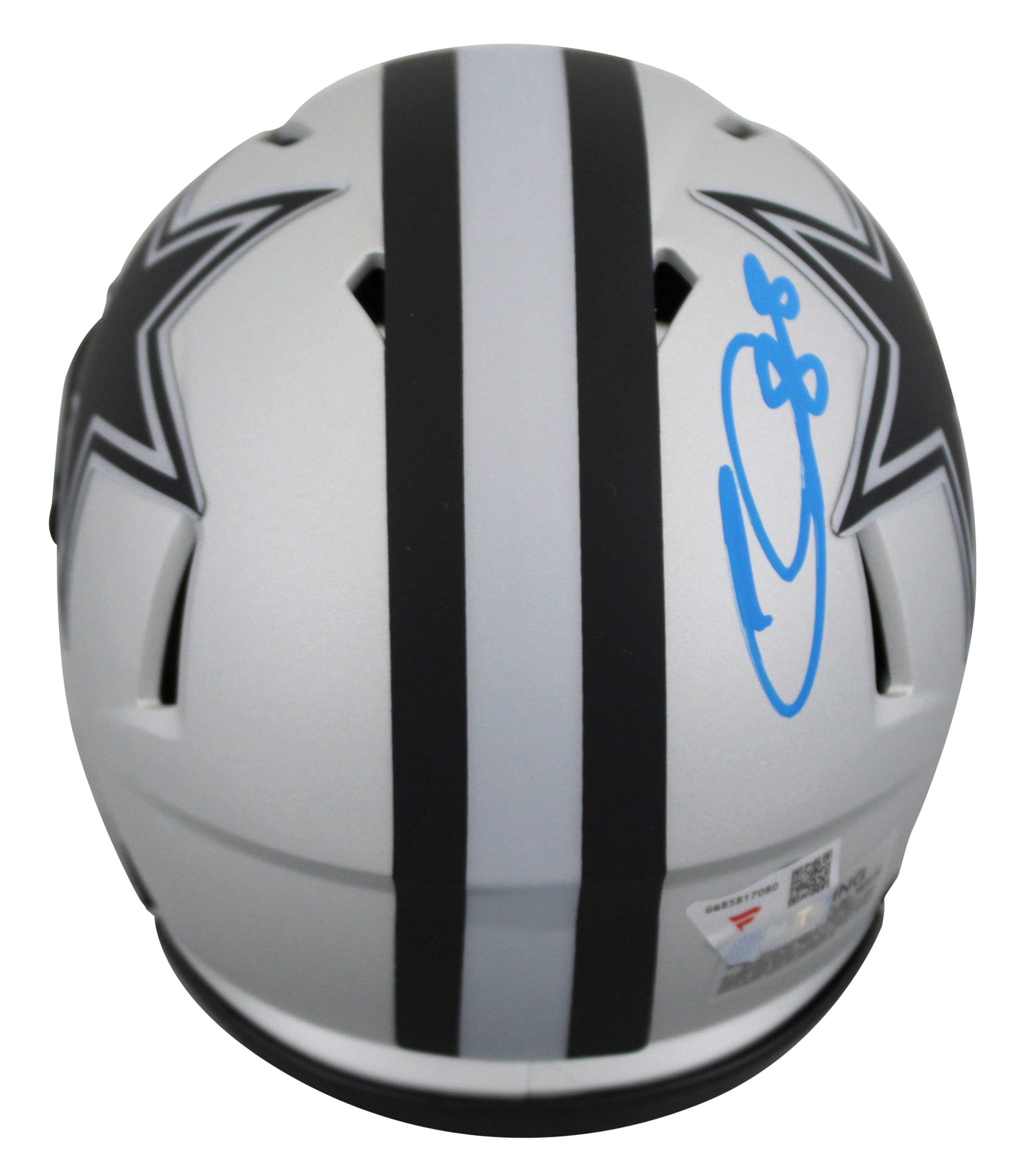 Cowboys CeeDee Lamb Authentic Signed Alternate Rave Speed Mini Helmet Fanatics